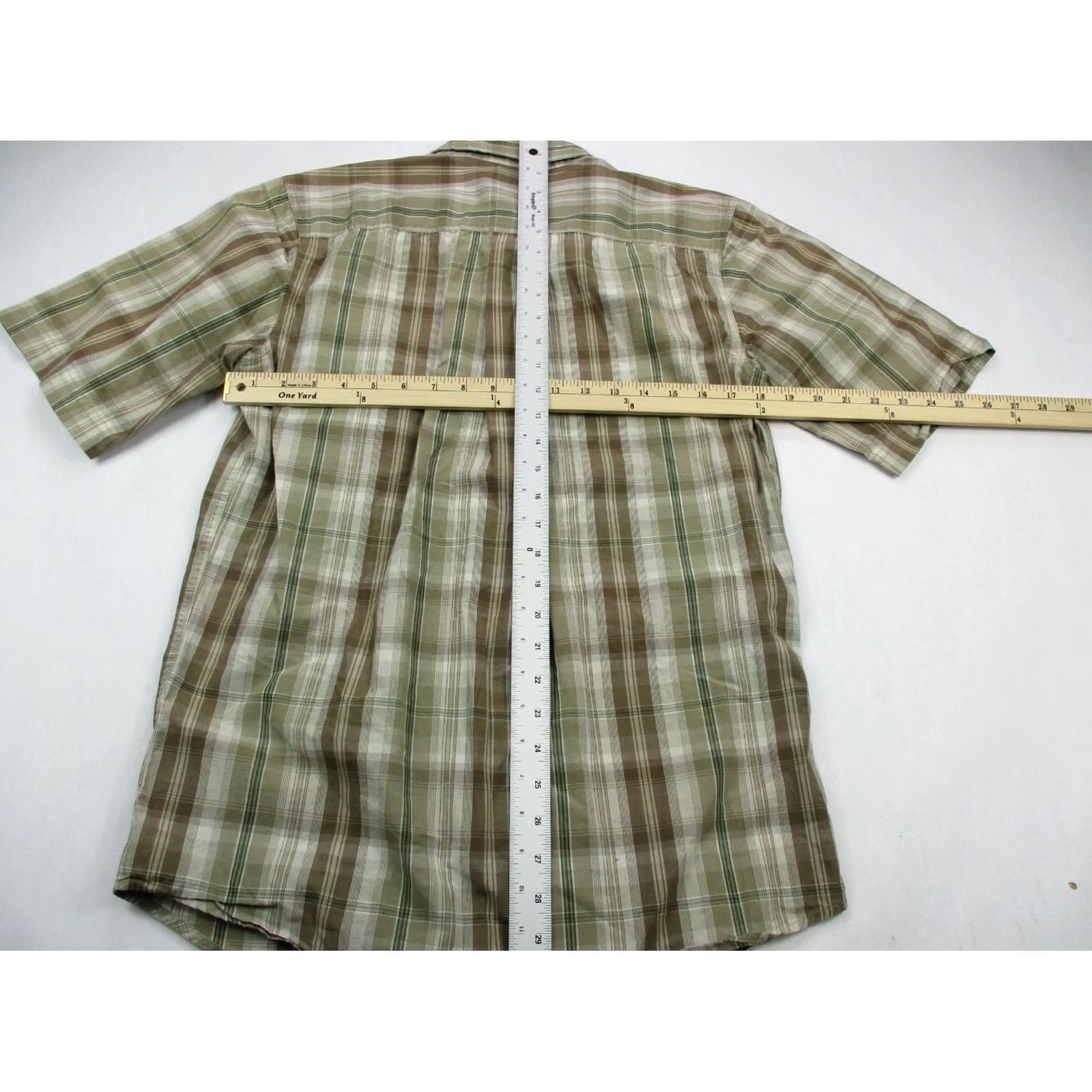 Carhartt Carhartt Shirt Mens Small Short Sleeve Button Up Work Relaxed Fit Plaid Shirt Size US S / EU 44-46 / 1 - 5 Thumbnail