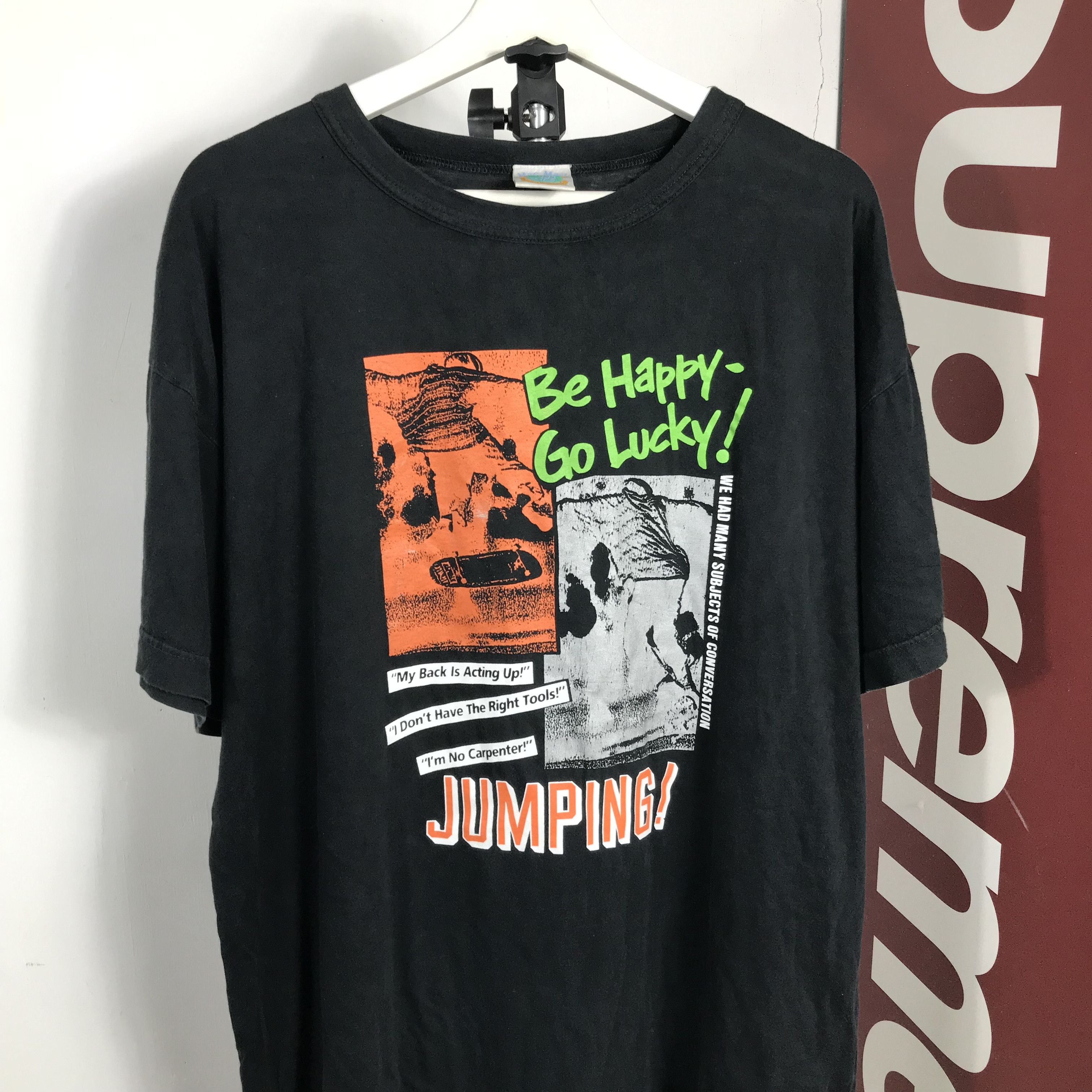 Vintage Vintage 90s skateboard usa old skate phototee shirt Size US XL / EU 56 / 4 - 2 Thumbnail
