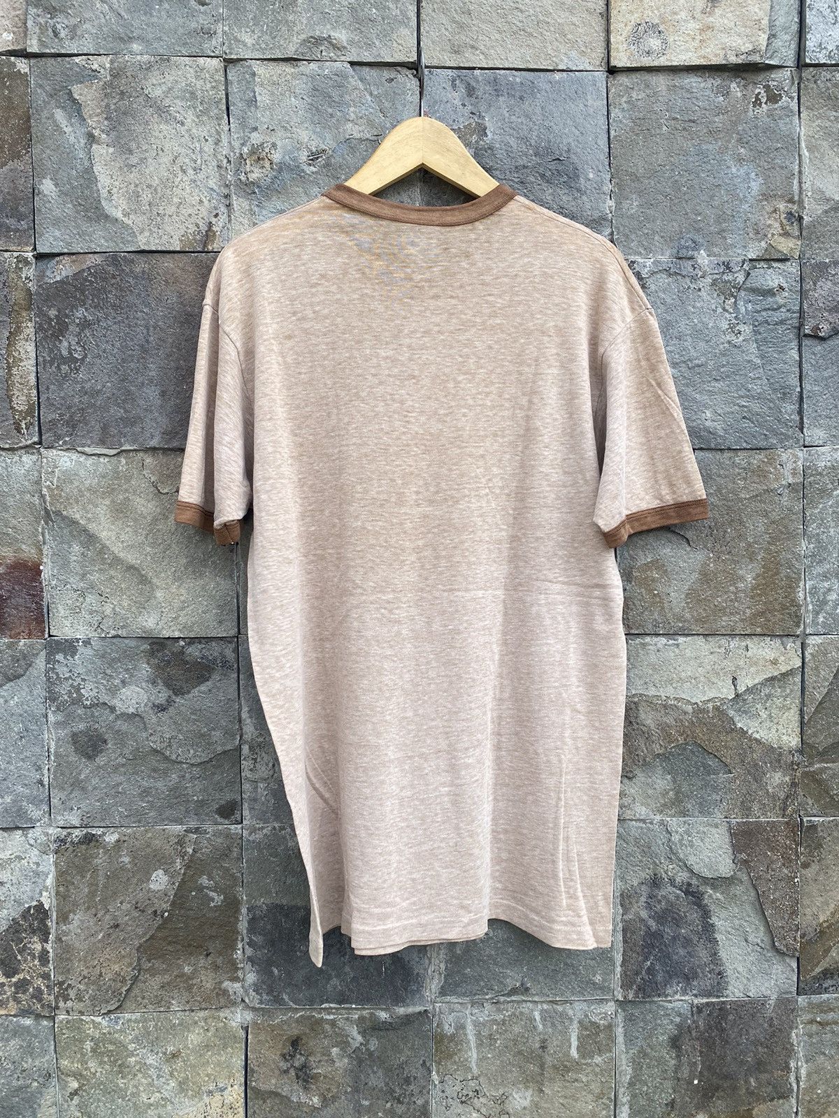 Hanes 80s Paper Thin Hawaii Sunset Ringer Tee Size US L / EU 52-54 / 3 - 2 Thumbnail