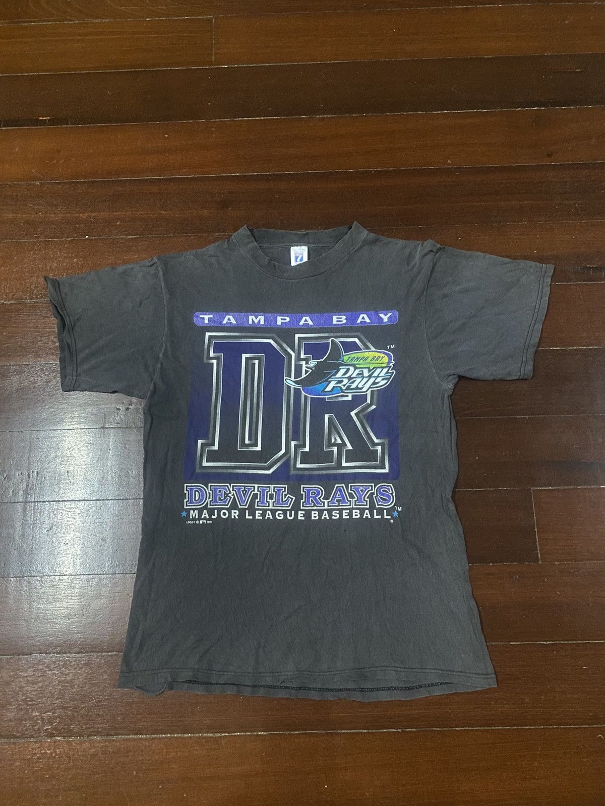 NFL Vintage 90s Tampa Bay DEVIL RAY MLB sun faded Size US L / EU 52-54 / 3 - 1 Thumbnail