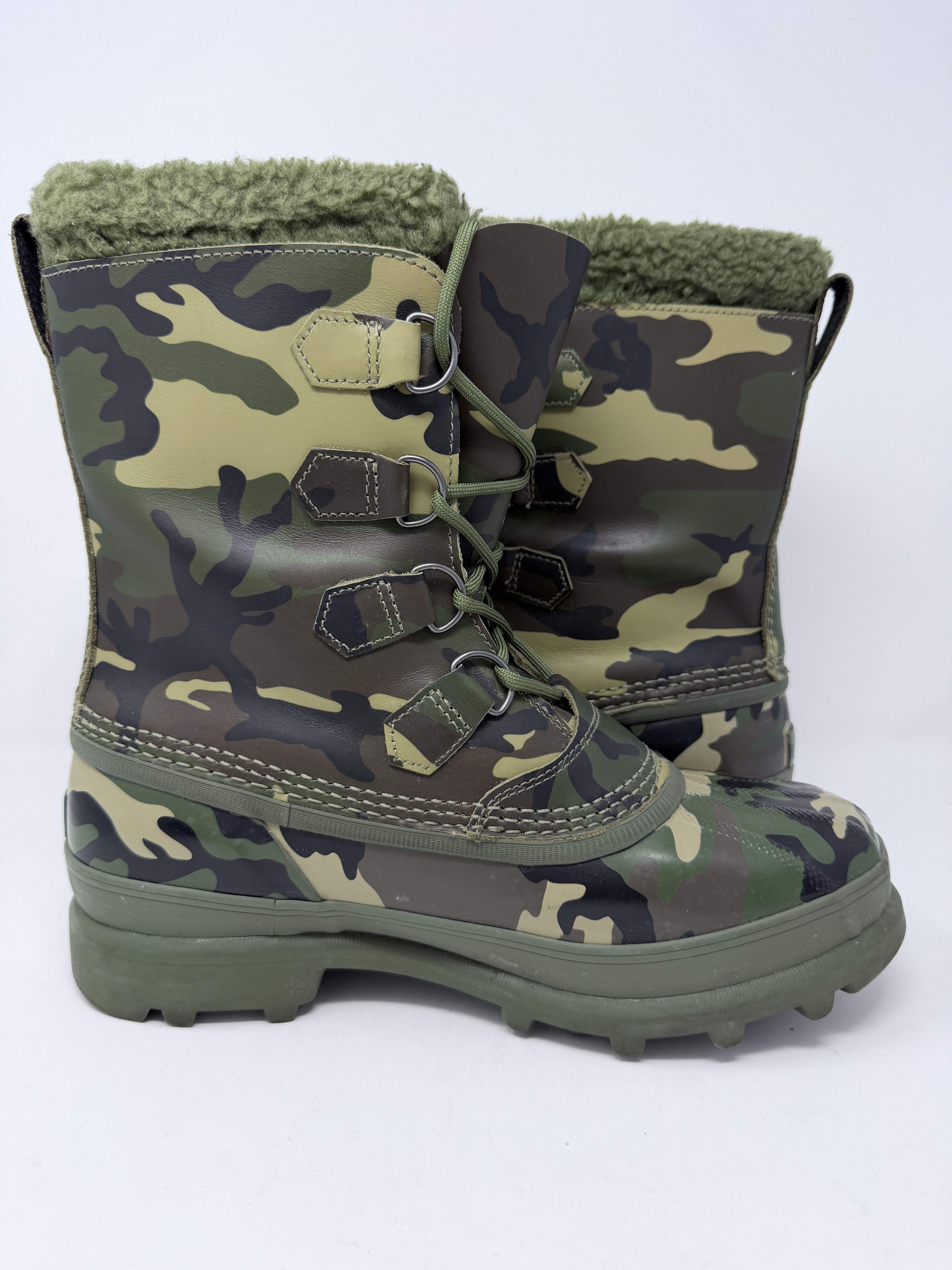 SOREL × Supreme Supreme Sorel Caribou Boots Green Camo Size US 8.5 / EU 41-42 - 5 Thumbnail