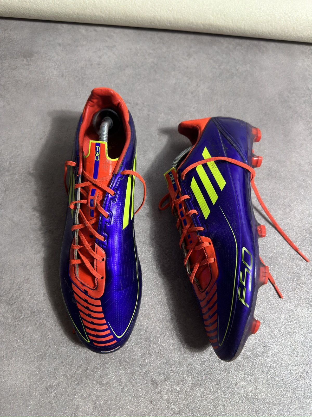 Adidas × Vintage Mens Vintage Boots Adidas F50 F30 2011 Size US 11.5 / EU 44-45 - 2 Thumbnail