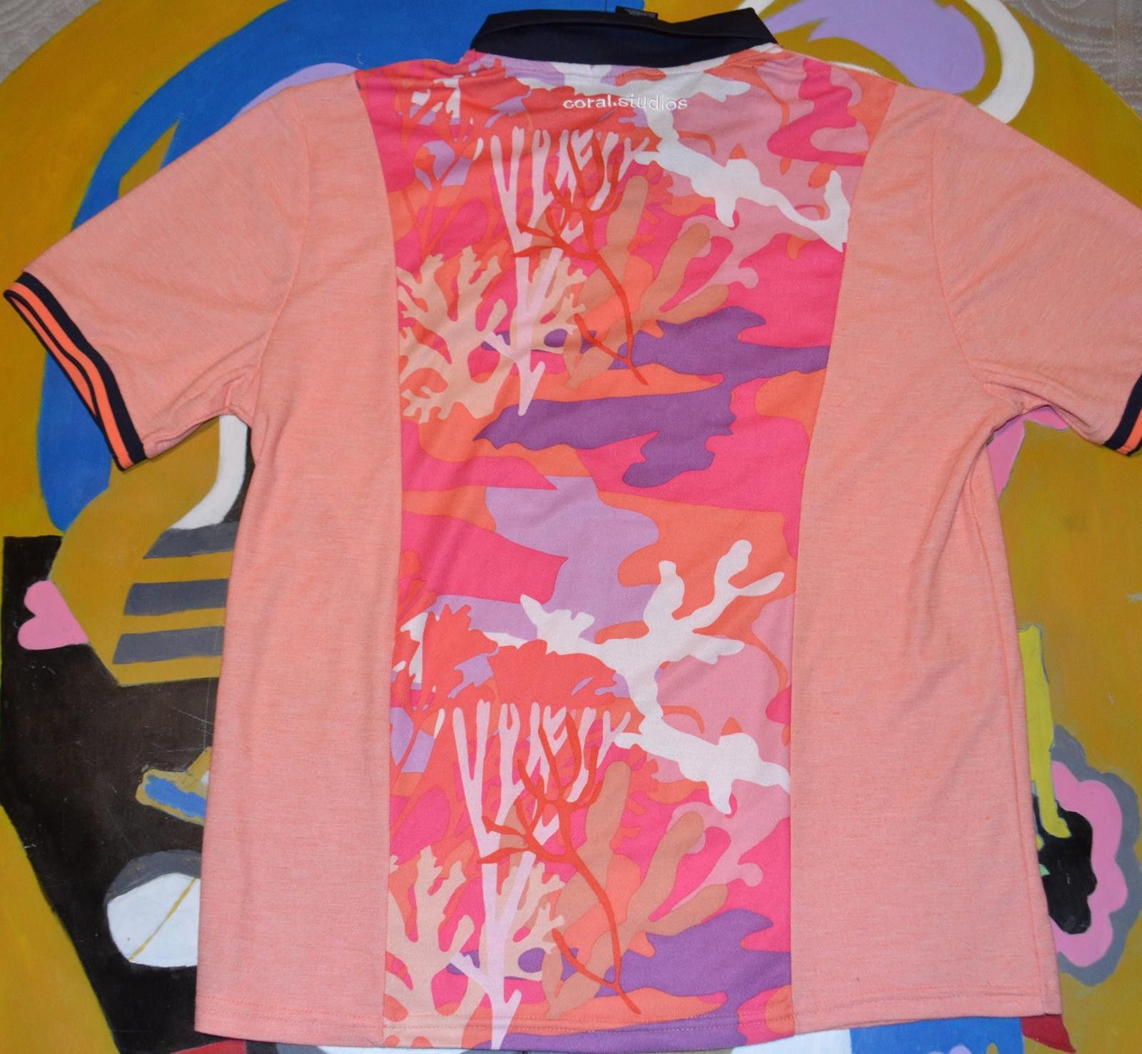 Umbro Vintage Umbro Premier Coral Studios Men's Soccer Polo Size US L / EU 52-54 / 3 - 4 Thumbnail