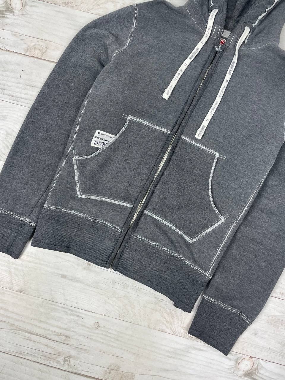 True Religion Vintage True Religion Hoodie Full Zip California USA Flag Size US M / EU 48-50 / 2 - 4 Thumbnail