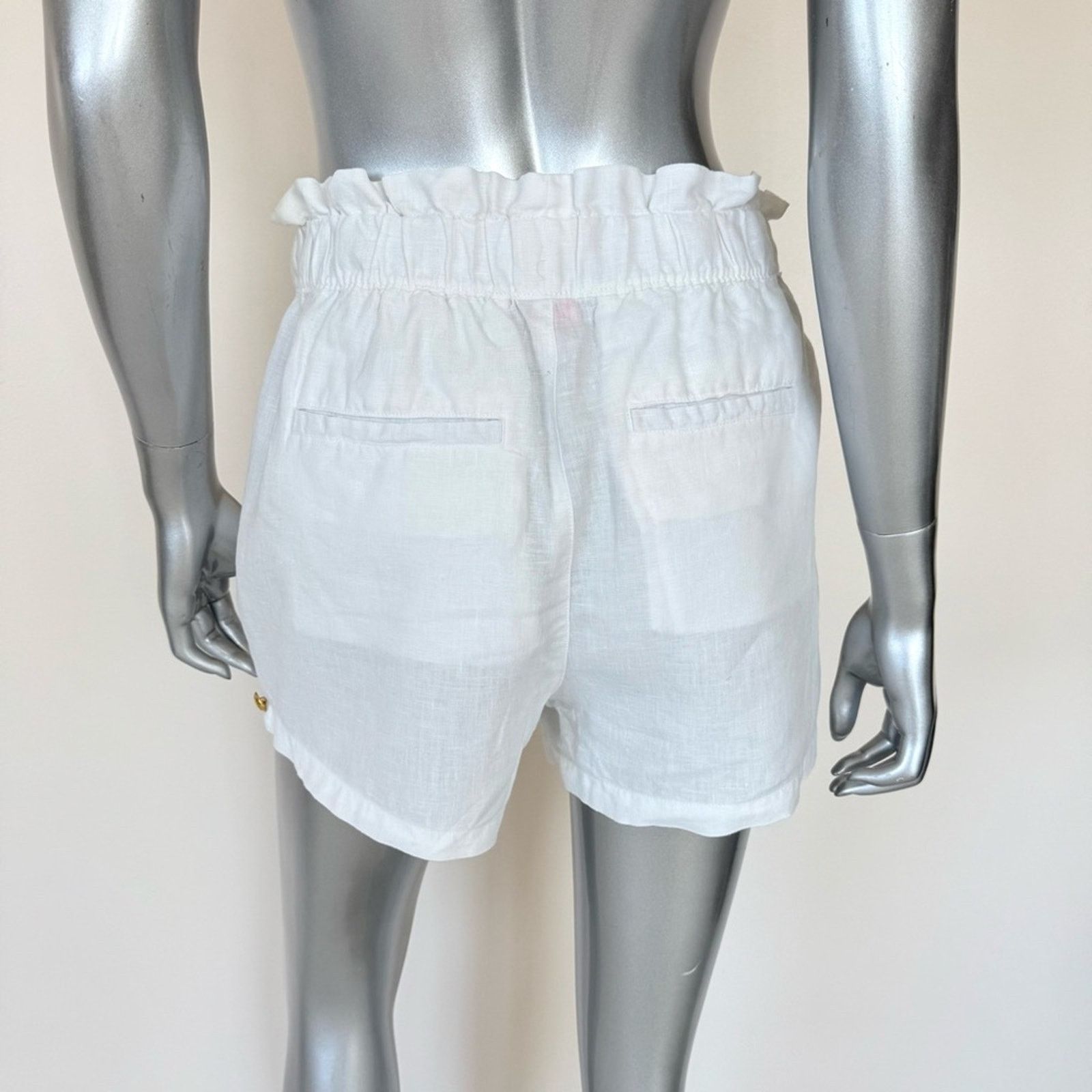 Isaac Mizrahi Isaac Mizrahi women linen shorts size S Size 27" / US 4 / IT 40 - 4 Thumbnail