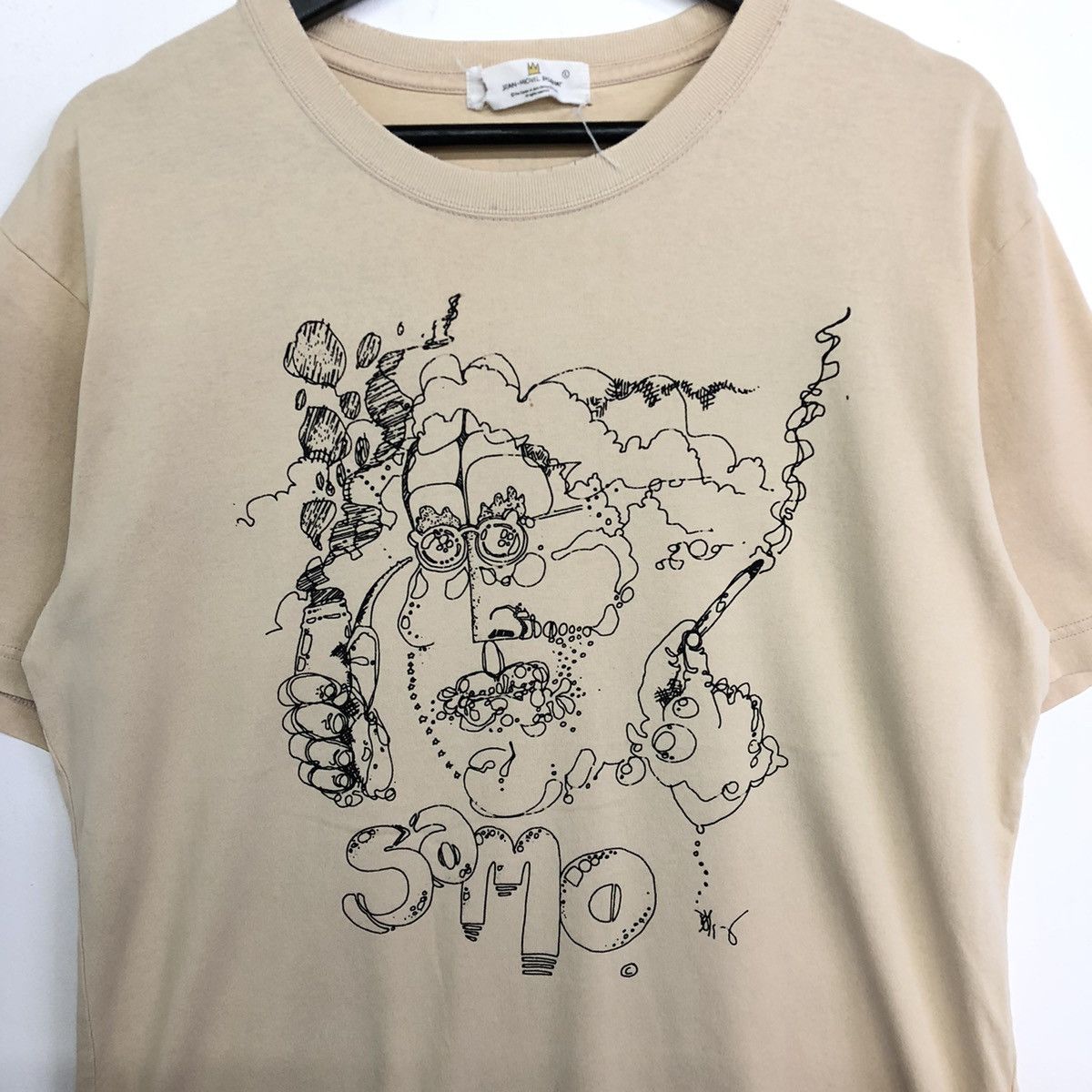 Jean-Michel Basquiat Vintage Jean Mitchel Basquiat X Uniqlo Art Graphic Tshirt Size US L / EU 52-54 / 3 - 3 Thumbnail