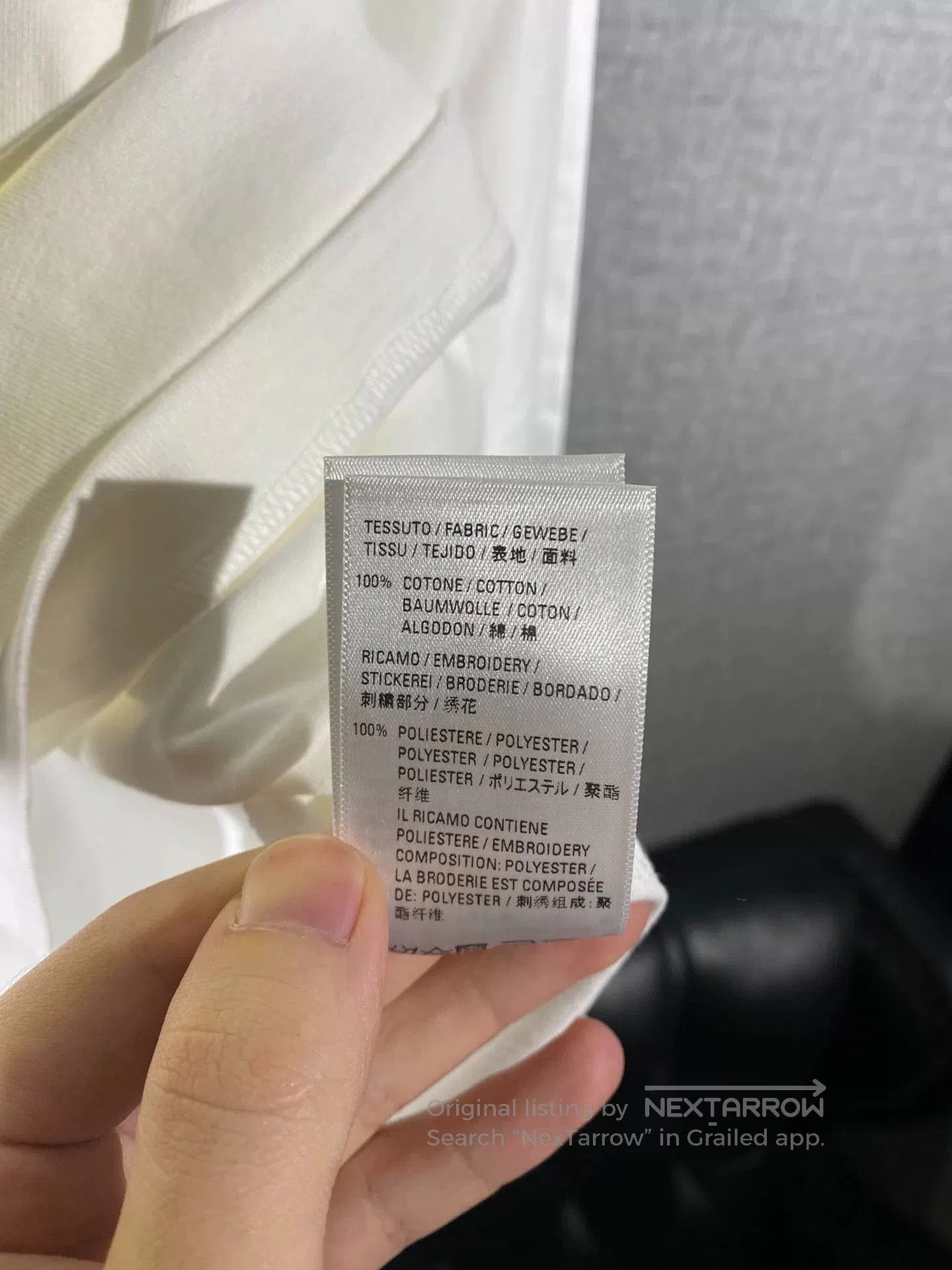 Balenciaga long sleeve t-shirt with peace sign design. Size US S / EU 44-46 / 1 - 8 Thumbnail