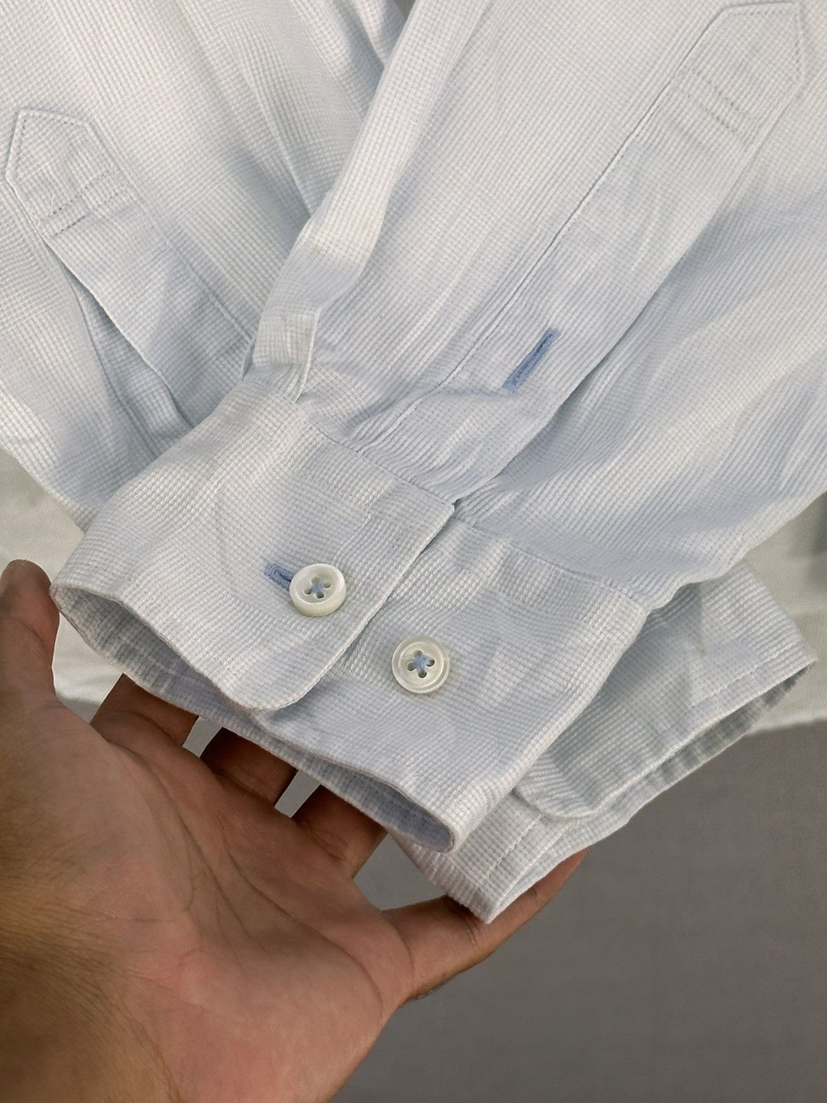 Austin Reed Austin Reed London Flannel Shirt Button Up Size US L / EU 52-54 / 3 - 11 Thumbnail