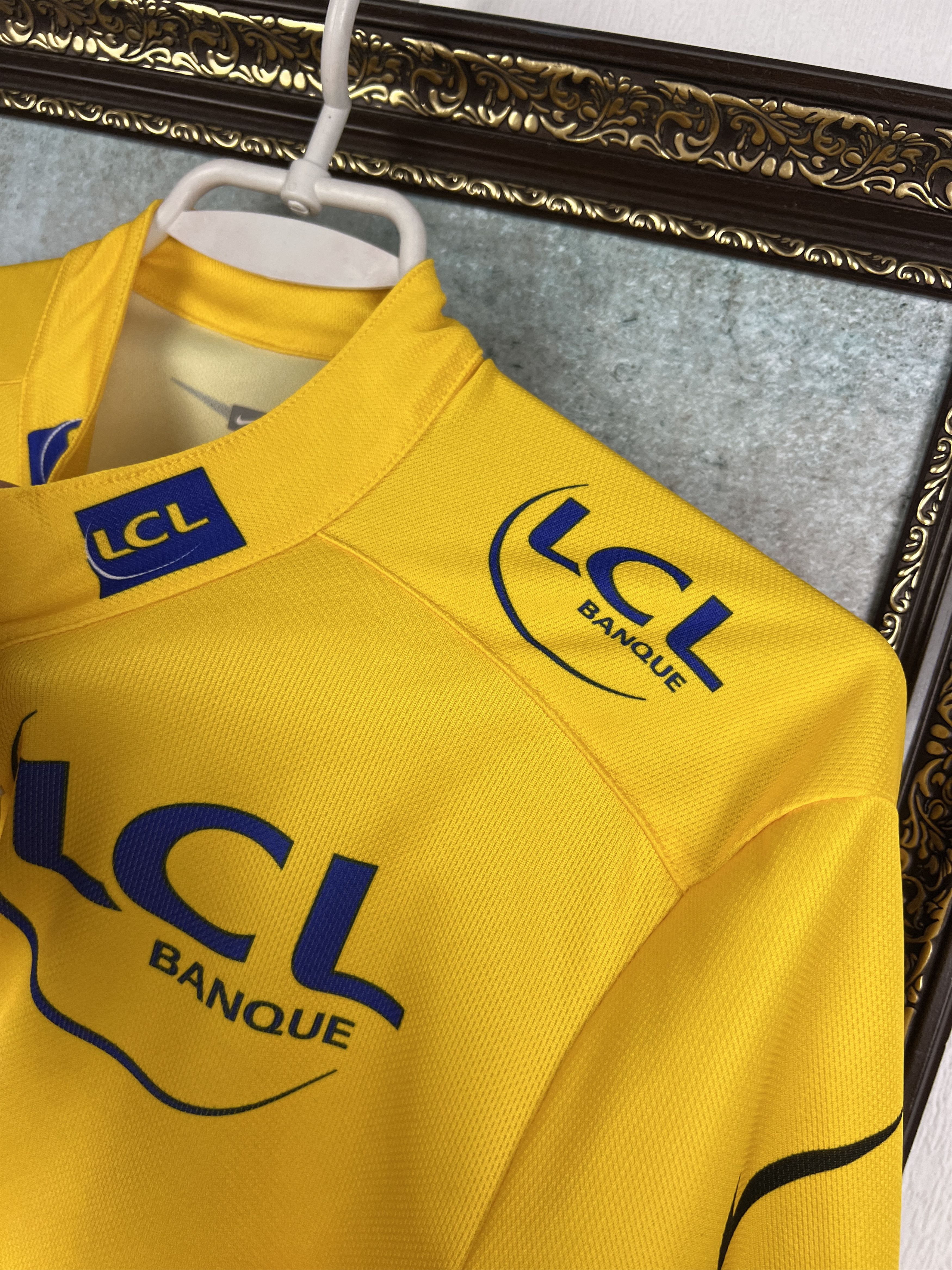 Nike LCL Banque Cycling Shirt Le Tour de France Jersey Rare Size US M / EU 48-50 / 2 - 4 Thumbnail