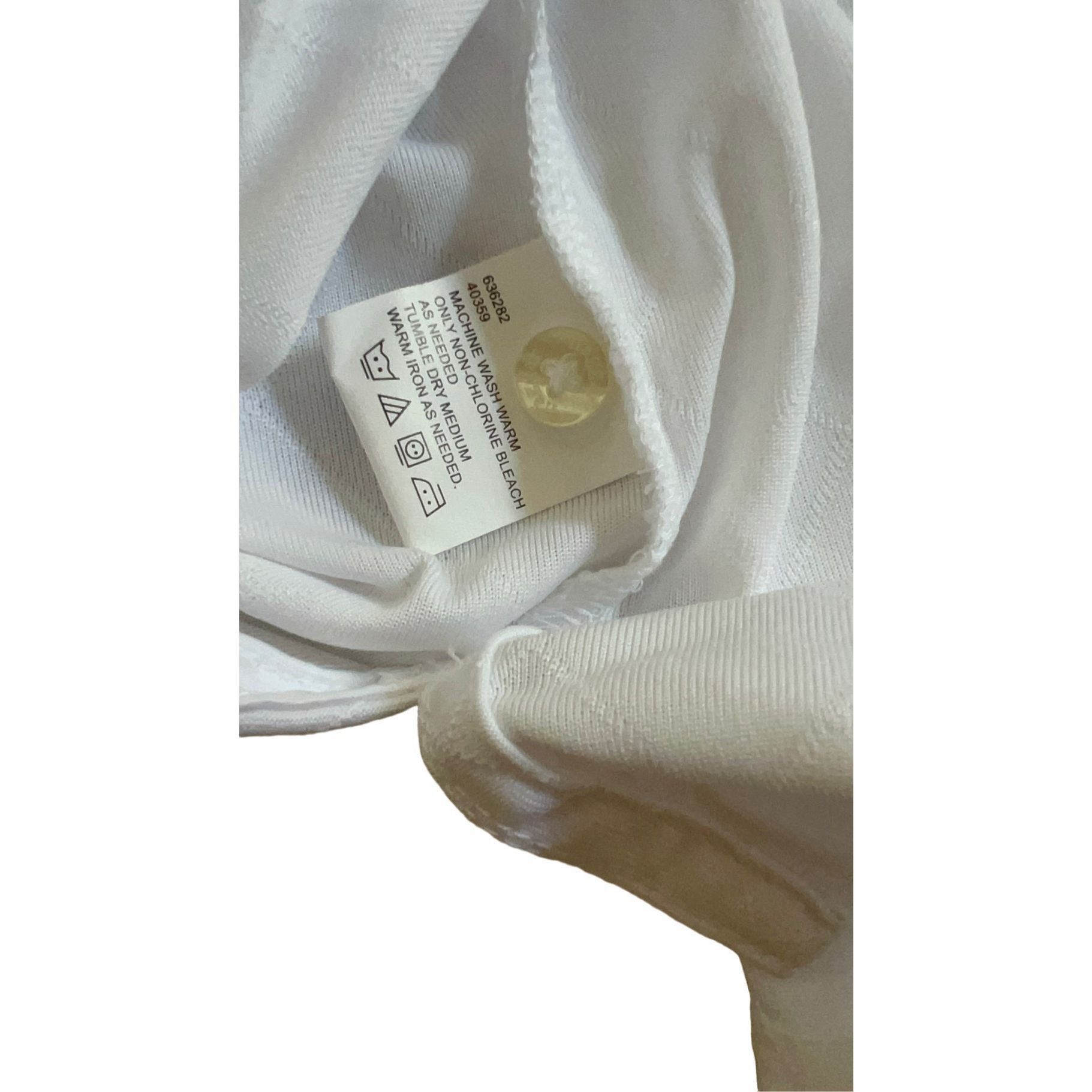 Haggar Men's Haggar White Polo Shirt Size M Size US M / EU 48-50 / 2 - 6 Thumbnail