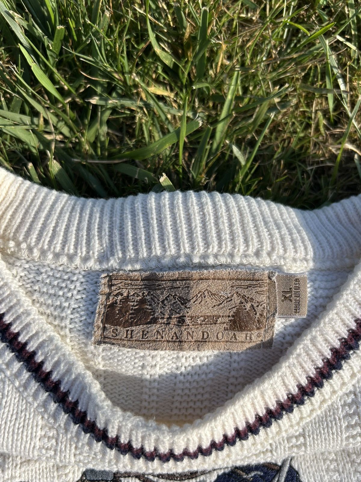 Vintage 90's Shenandoah Golf Bag Sweater Size US XL / EU 56 / 4 - 4 Thumbnail