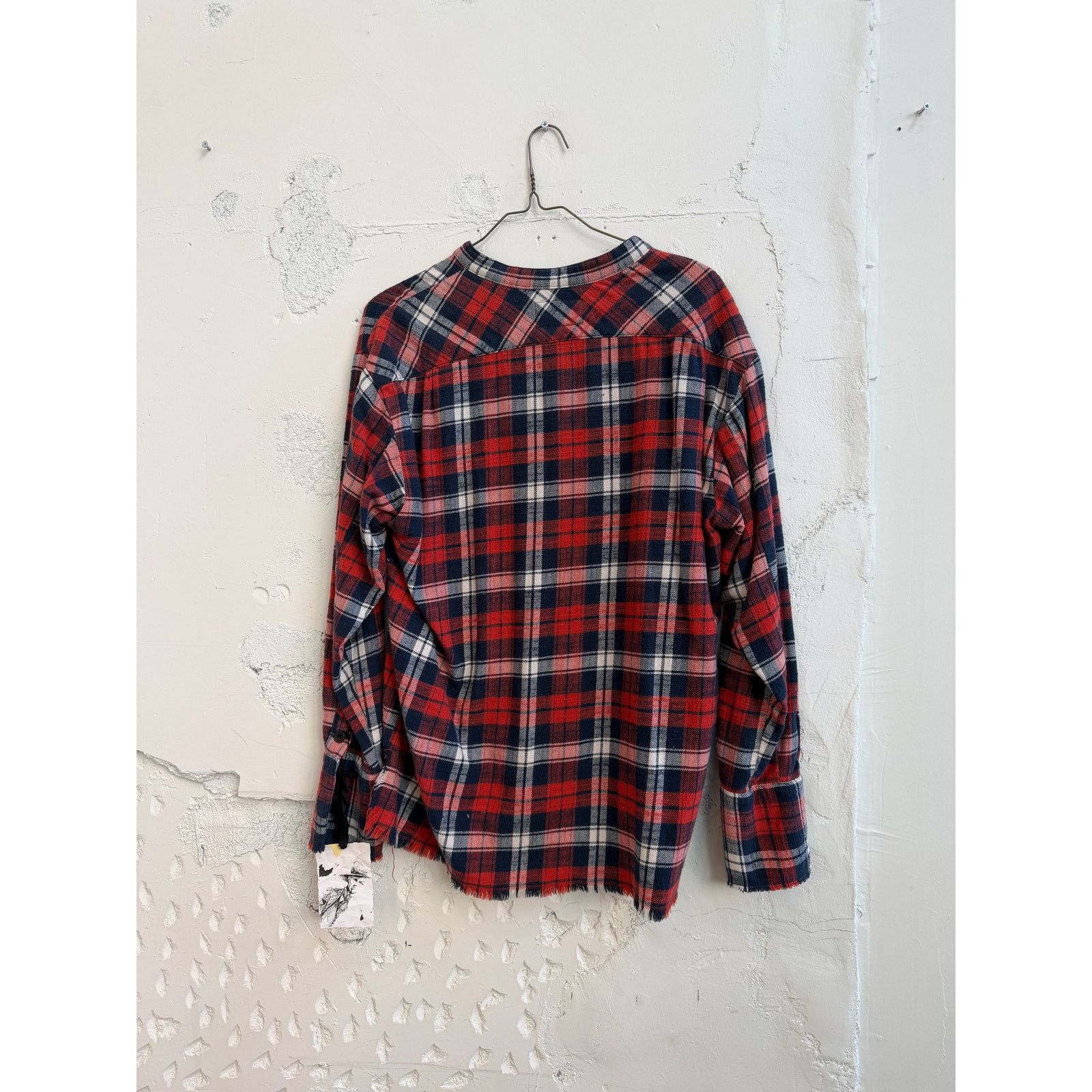 Greg Lauren Greg Lauren SAMPLE Red Plaid Studio Shirt Size US L / EU 52-54 / 3 - 2 Thumbnail