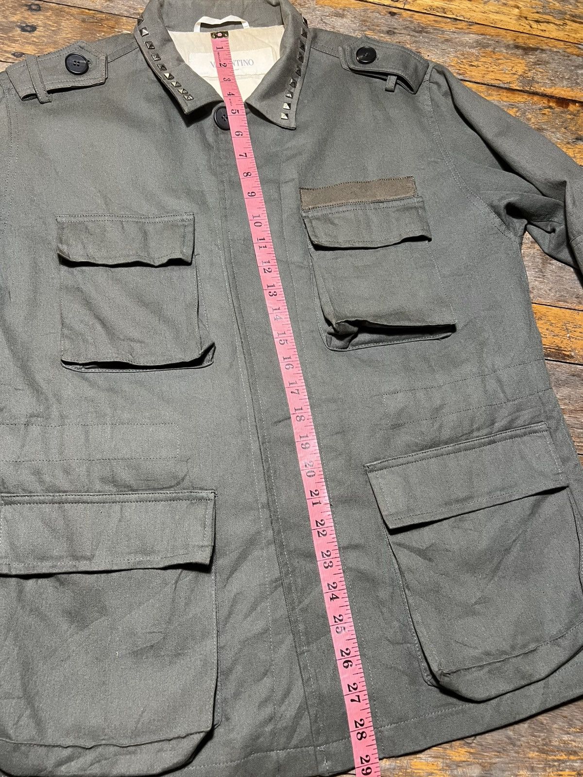 Valentino Valentino Rockstud Untitled 3 Safari Field Jacket Men Women Size US M / EU 48-50 / 2 - 9 Thumbnail