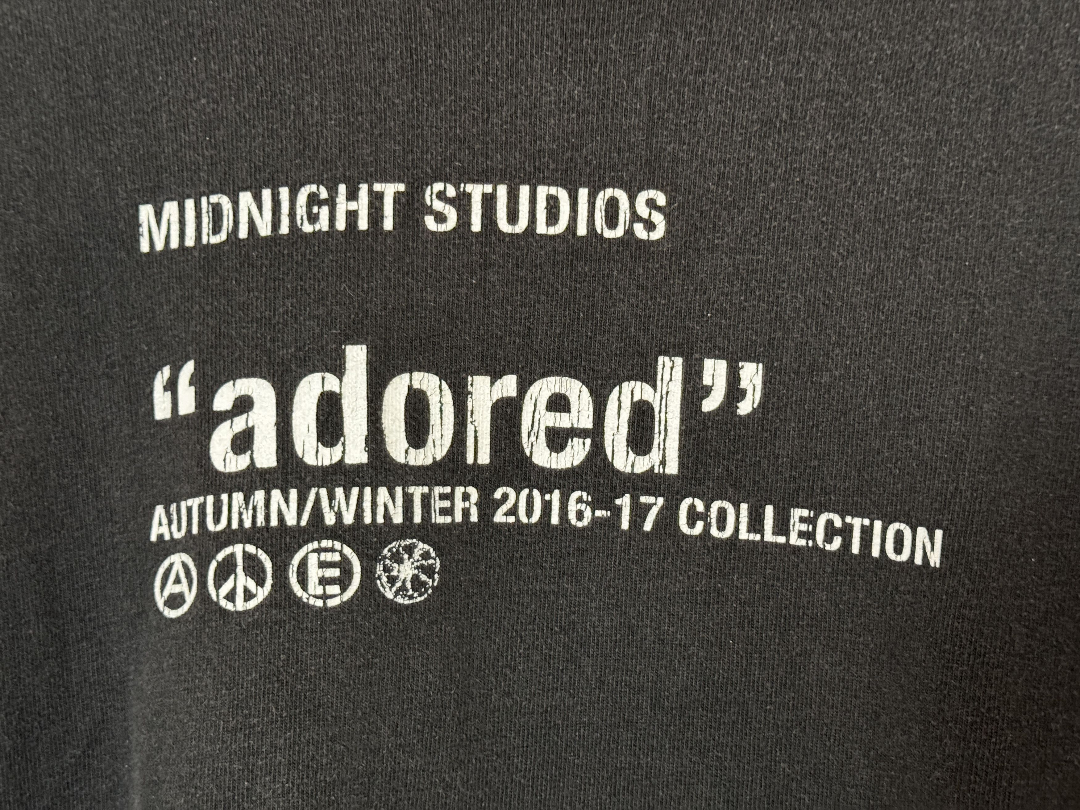 Midnight Studios Midnight Studios Black Adored T-shirt Size US S / EU 44-46 / 1 - 4 Thumbnail