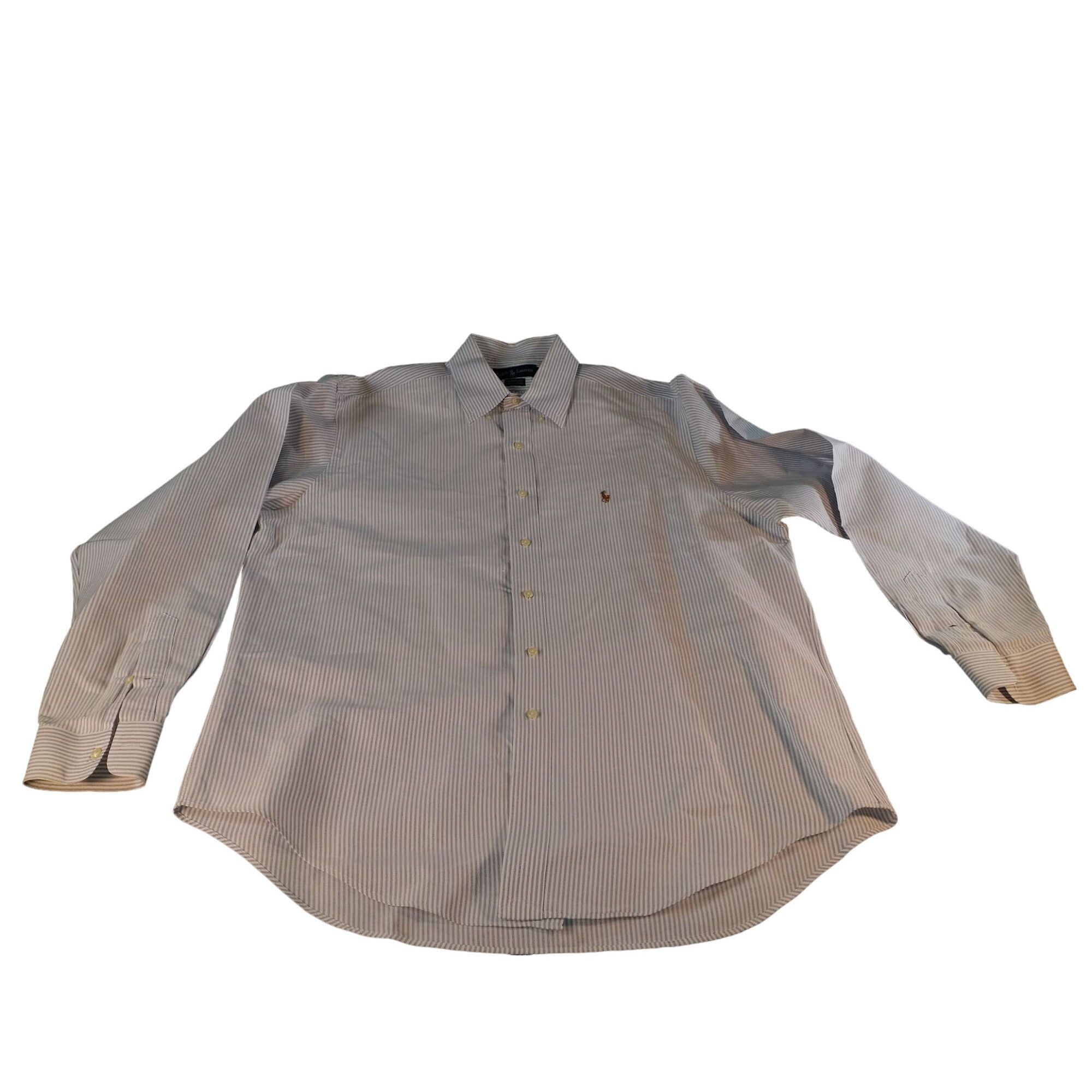 Ralph Lauren Ralph Lauren Yarmouth Button Up Shirt Men Sz XL 16 1/2-36 St Size US XL / EU 56 / 4 - 1 Thumbnail