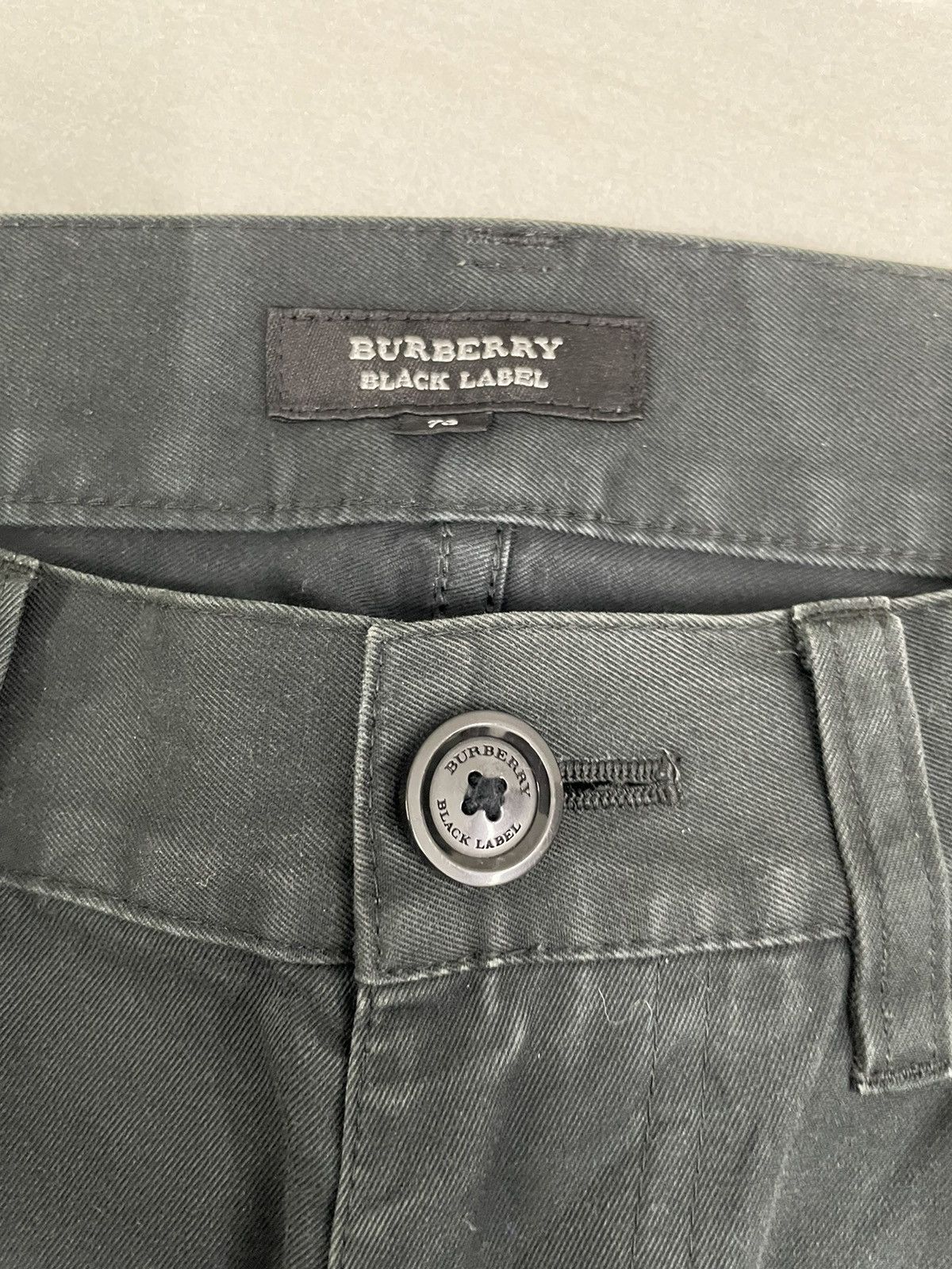 Burberry Vintage Burberry Black Label Faded Black Pants Size US 32 / EU 48 - 10 Thumbnail