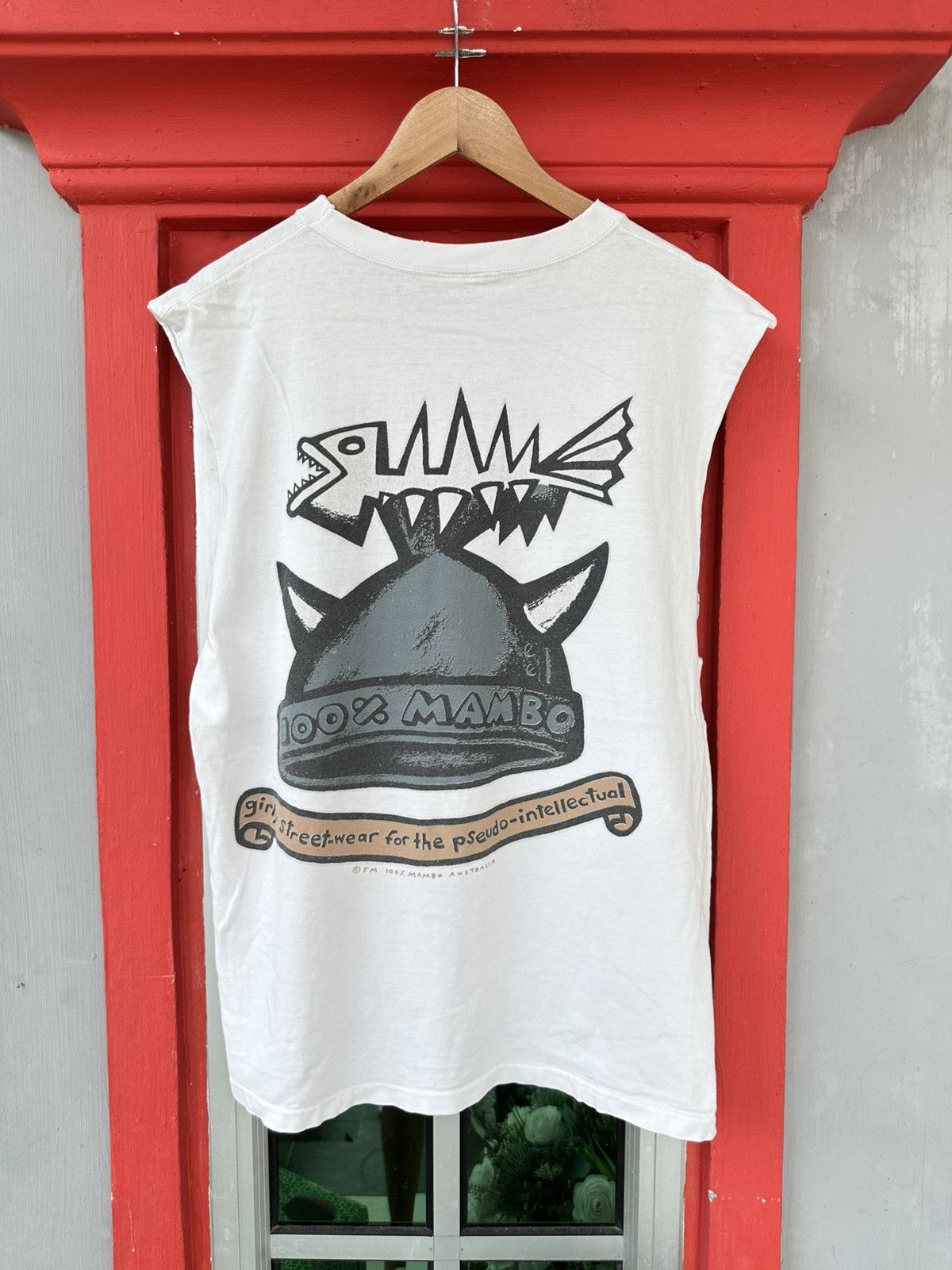 Mambo Vintage 90s Mambo Australia Girly Street-wear Surf Tee Size US L / EU 52-54 / 3 - 1 Thumbnail
