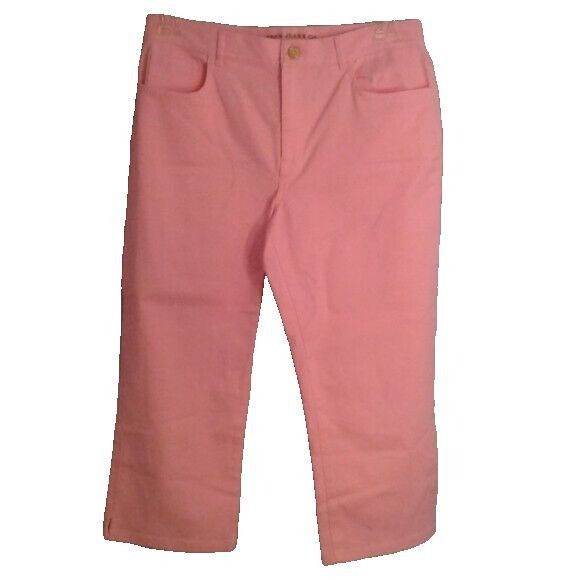 Lauren Ralph Lauren Lauren Jeans Co. Ralph Lauren Size 8 Capri Pants Denim Pink Size 30" / US 8 / IT 44 - 1 Thumbnail