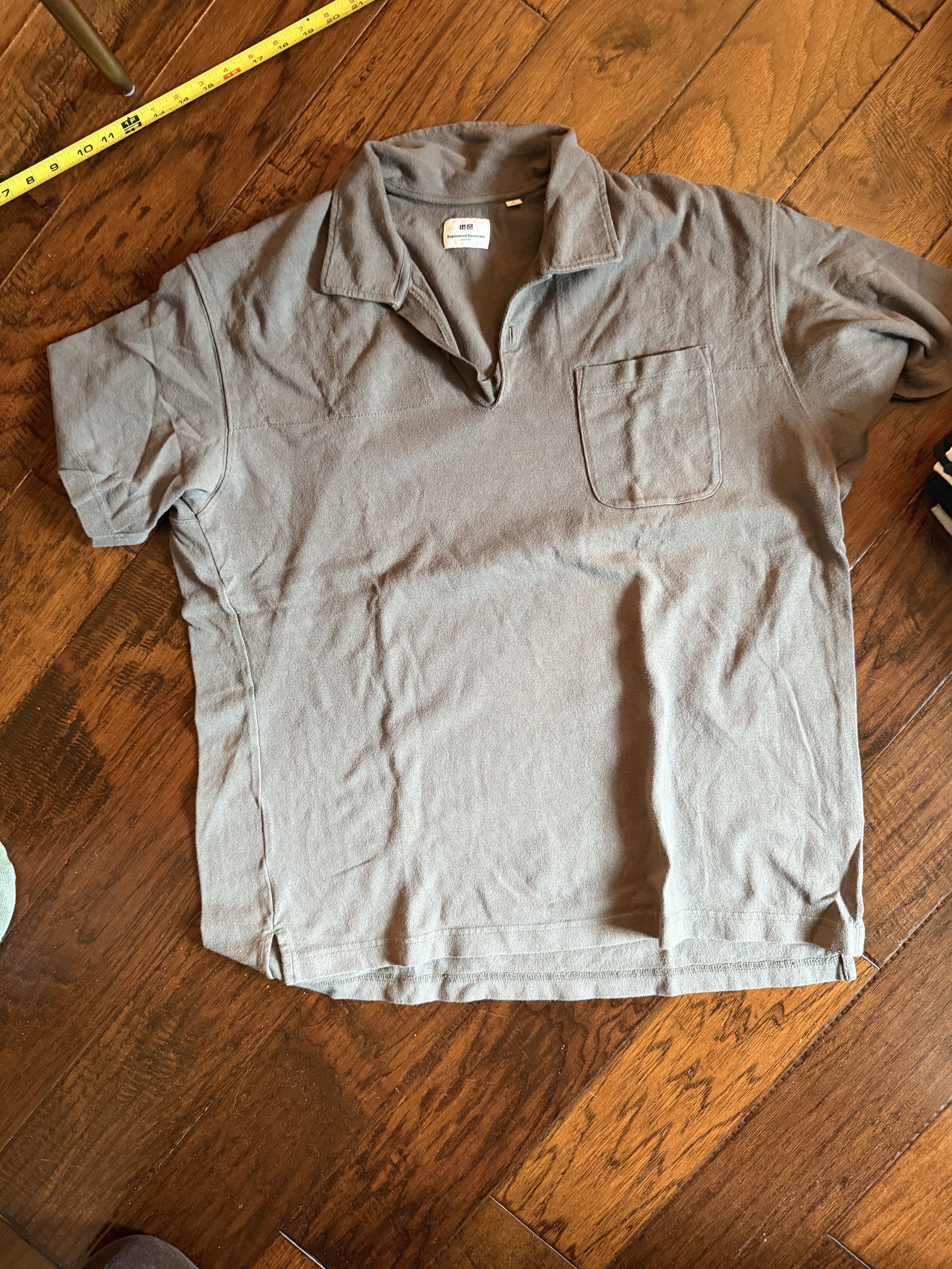 Engineered Garments × Uniqlo Uniqlo x Engineered Garments 2018 Khaki Polo Size US L / EU 52-54 / 3 - 1 Thumbnail