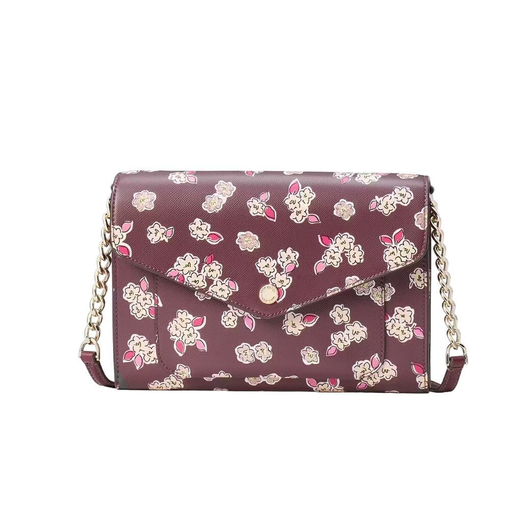 Kate Spade Kate Spade Frosted Floral Tinsel Flap Crossbody Clutch bag Size ONE SIZE - 1 Thumbnail