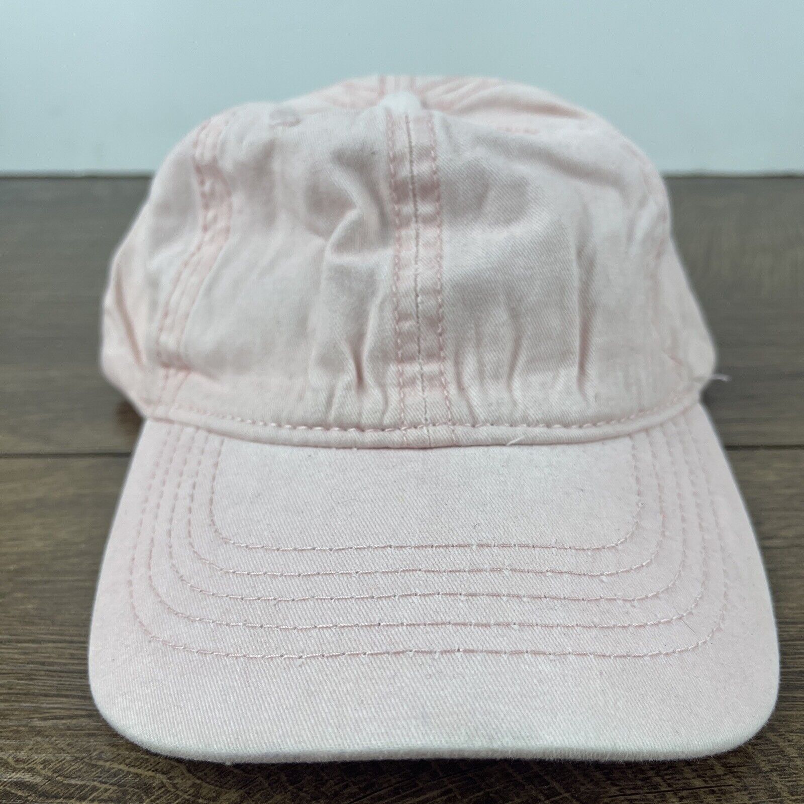 Other Plain Pink Cap Baseball Pink Hat Adjustable Adult Size Hat P Size ONE SIZE - 2 Thumbnail