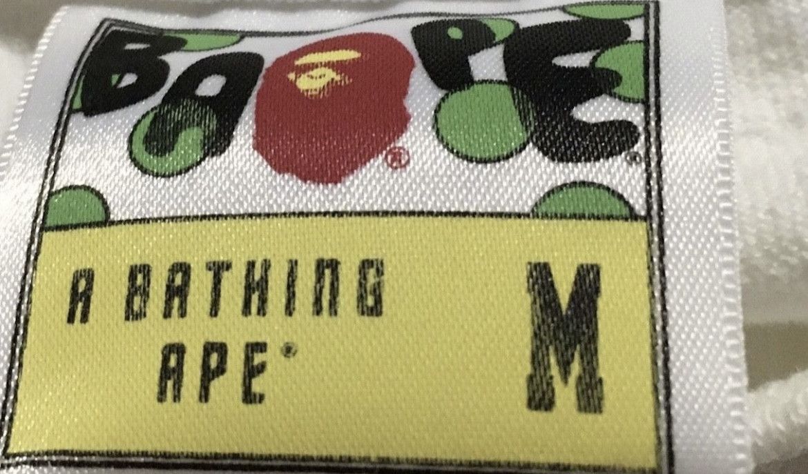 Bape Bape camo logo tee shirt Size US M / EU 48-50 / 2 - 3 Thumbnail