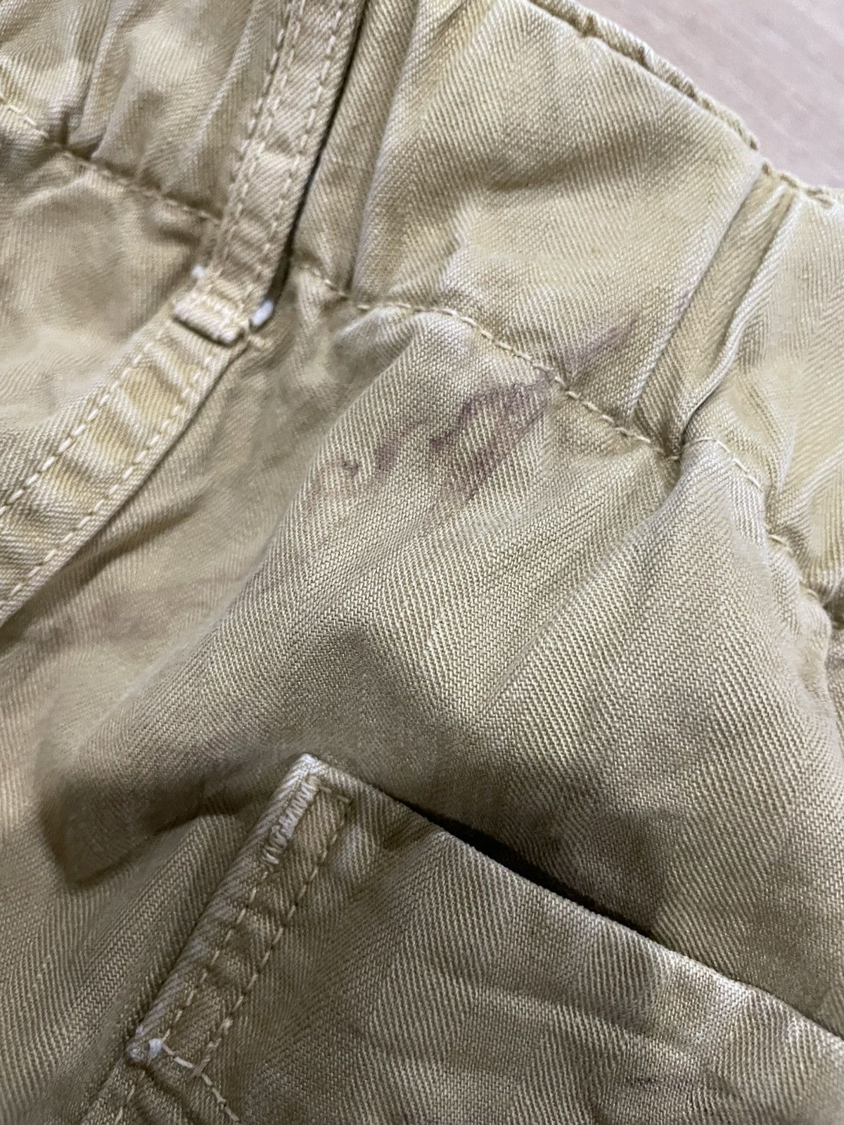 Orslow VTG 90s Orslow Button Fly HBT Pants Size US 33 - 23 Thumbnail
