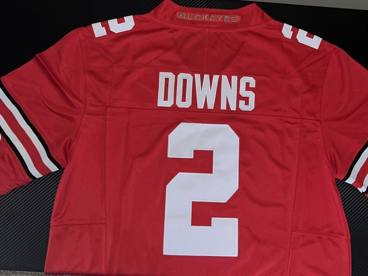 Other Men's Caleb Downs Ohio State OSU Jersey Size US L / EU 52-54 / 3 - 3 Thumbnail