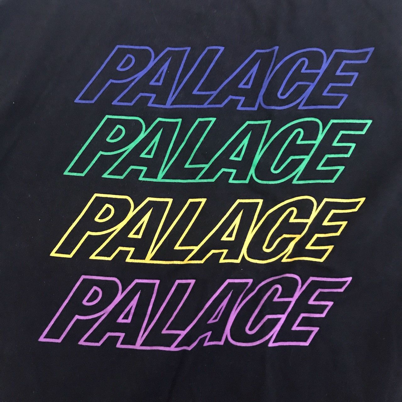 Palace Palace Black T-Shirt Size US L / EU 52-54 / 3 - 6 Thumbnail