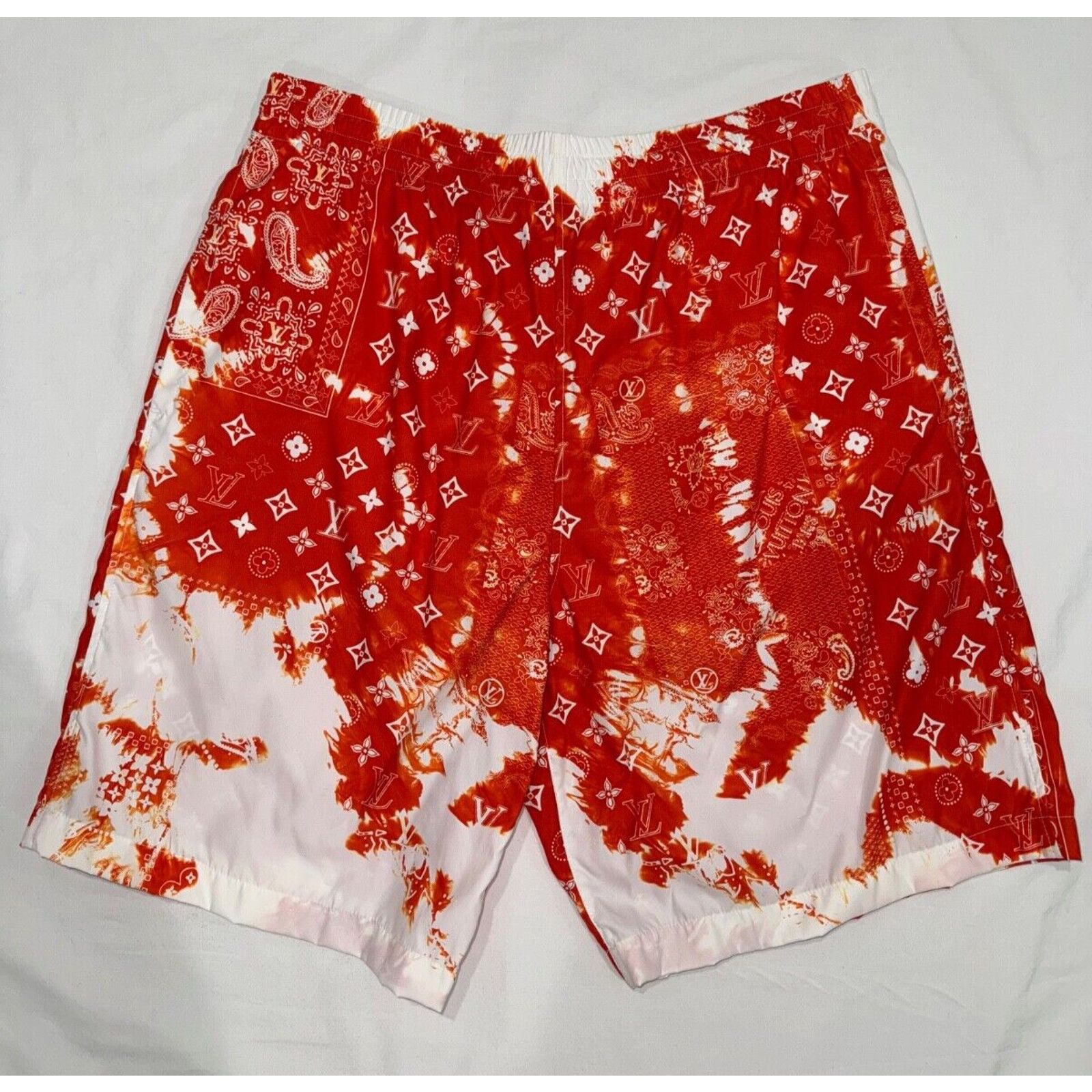 Louis Vuitton Louis Vuitton Bandana Orange LV Monogram Logo Swimming Size US 34 / EU 50 - 6 Thumbnail