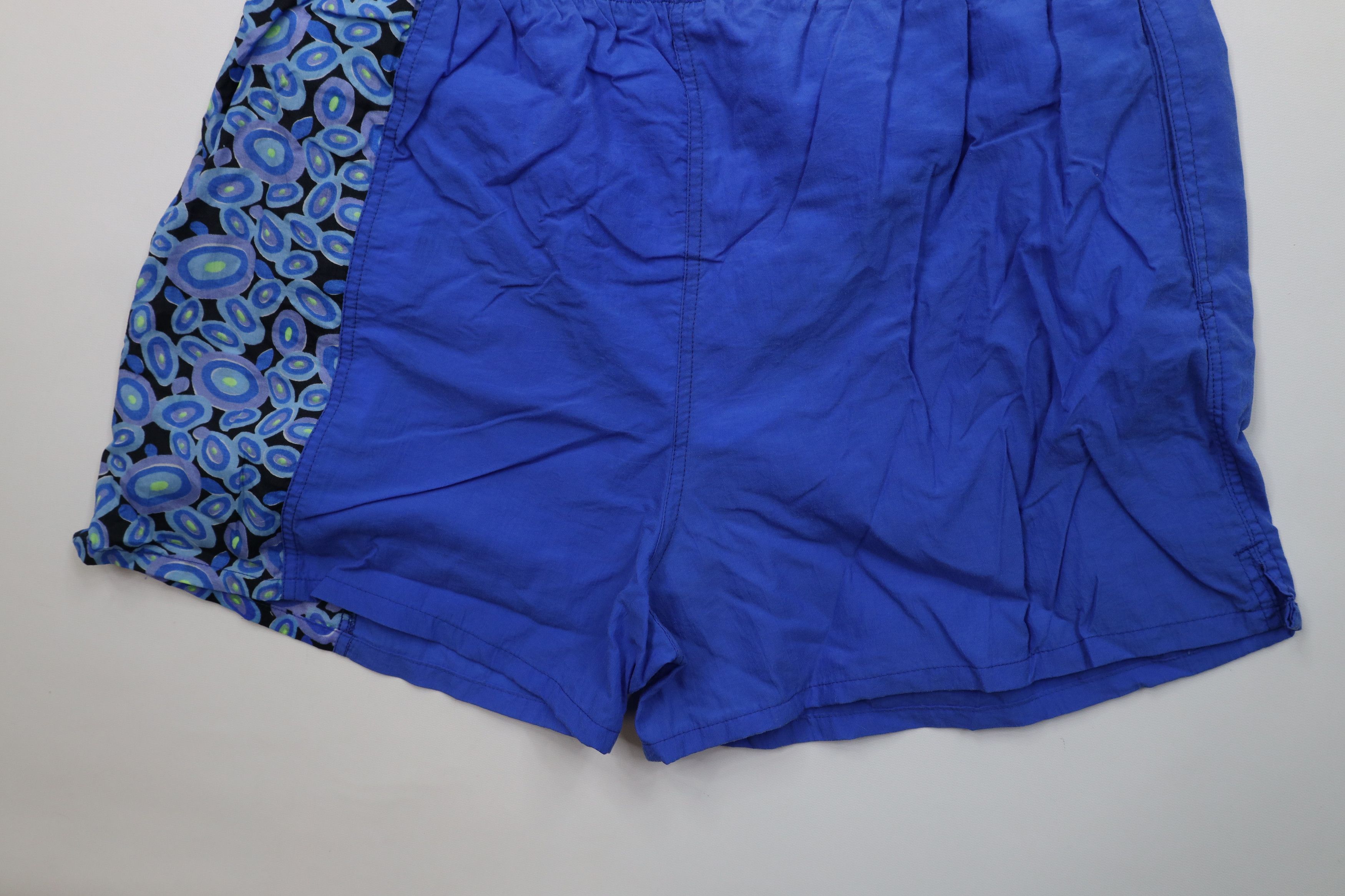 Vintage Vintage 90s Streetwear Lined Above Knee Surf Shorts Trunks Size US 36 / EU 52 - 10 Thumbnail