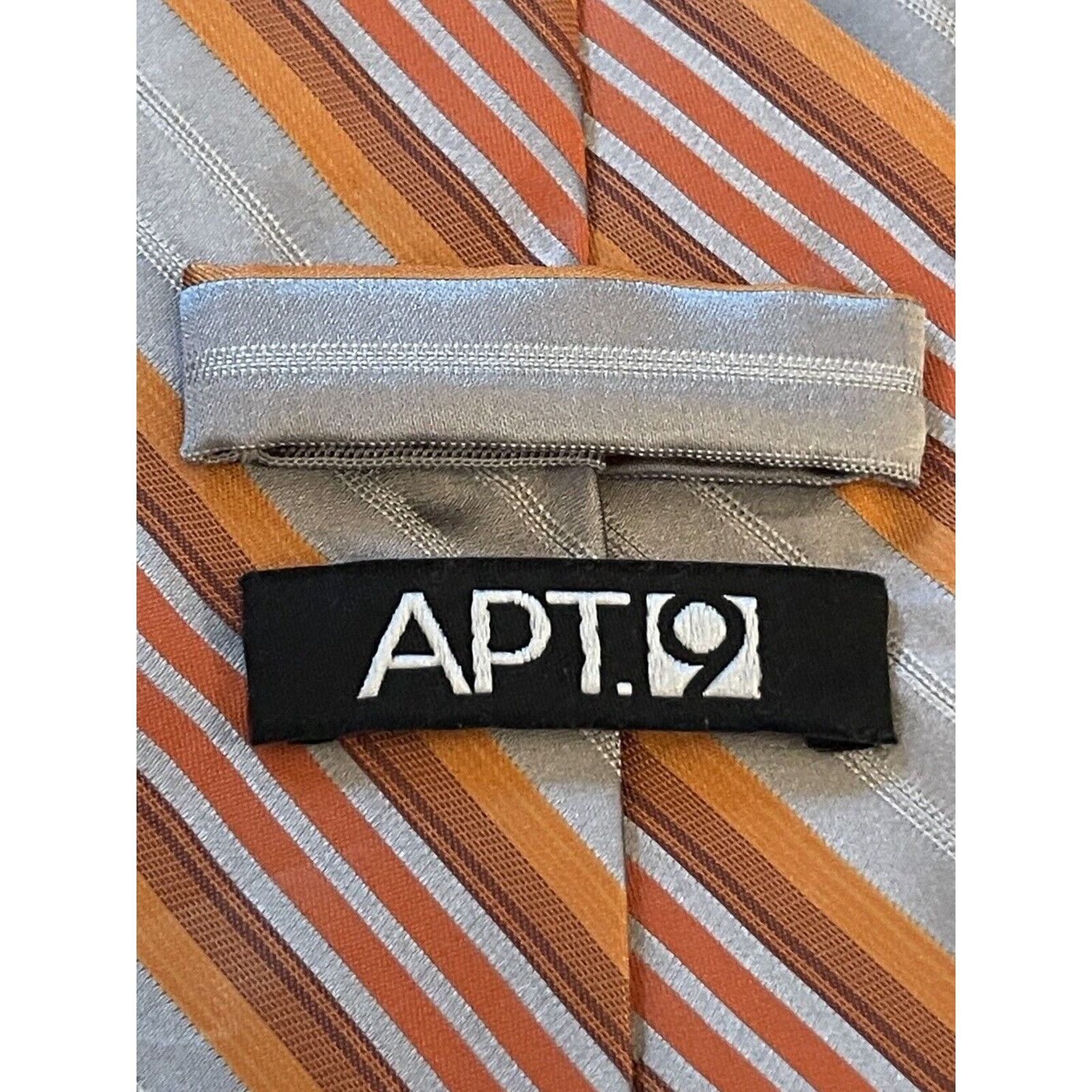 Apt. 9 Apt. 9 Orange Gray Hand Made 100% Polyester Made In China Size ONE SIZE - 8 Thumbnail
