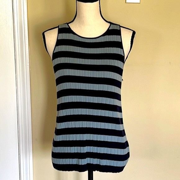 Theory Theory Classic Wool Striped Tank Size M / US 6-8 / IT 42-44 - 1 Thumbnail