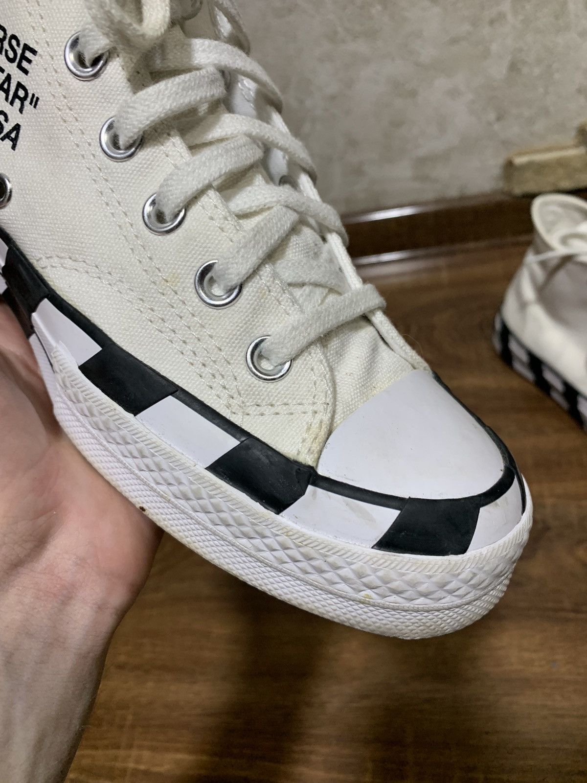 Converse × Off-White Converse x Off White Size US 8 / EU 41 - 11 Thumbnail