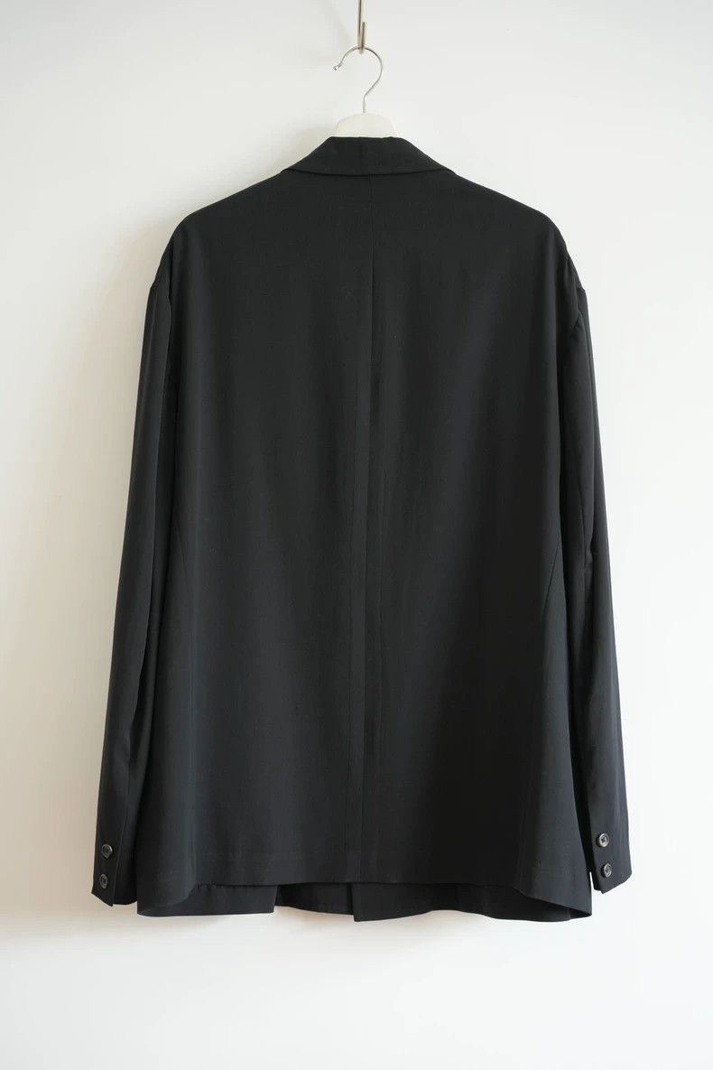 Yohji Yamamoto Yohji Yamamoto Yohji Yamamoto Black Hollowed Suit Jacket Size US M / EU 48-50 / 2 - 2 Thumbnail