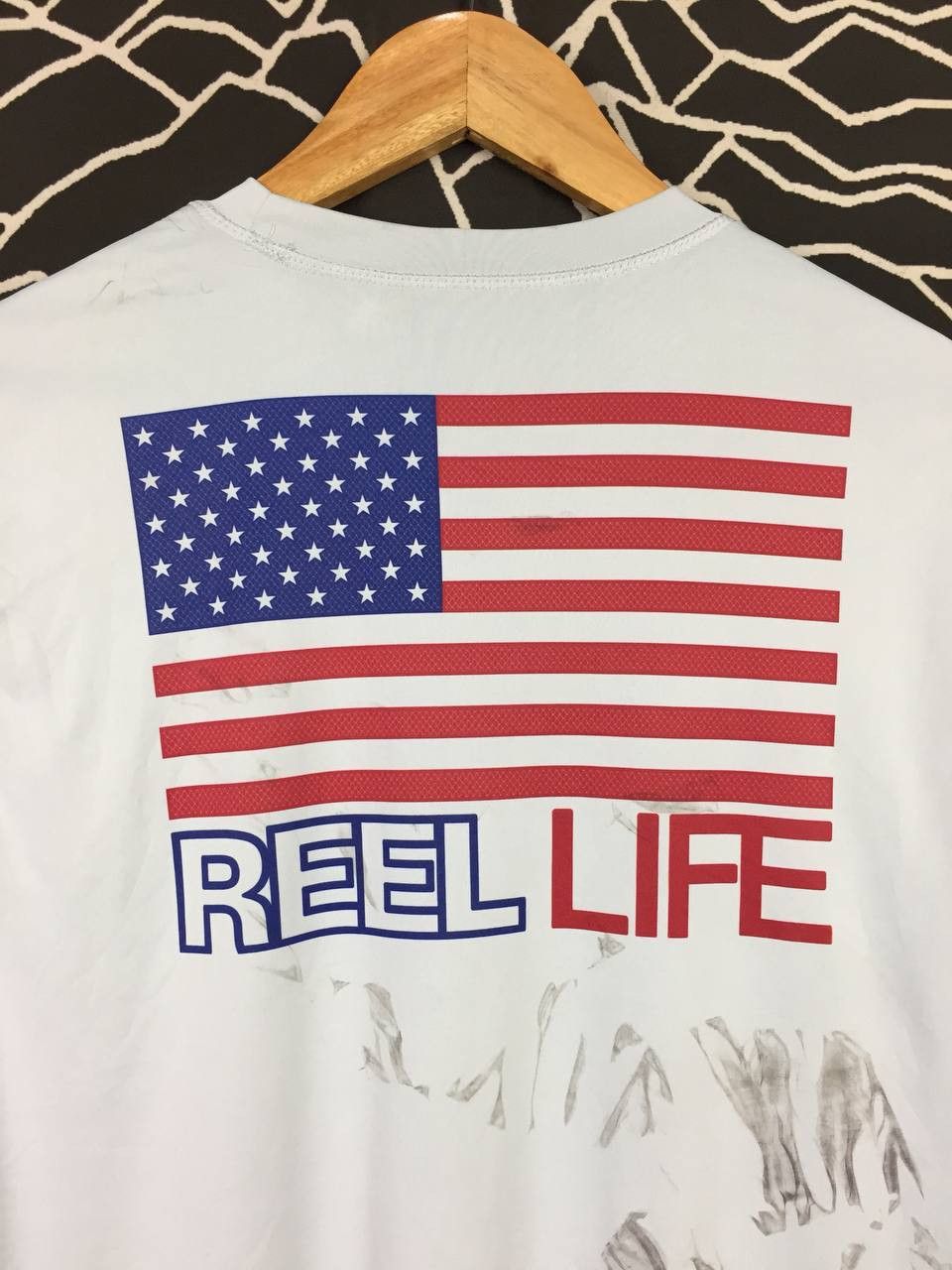 Alife × Vintage Reel Life American Flag Lightweight Fishing Longsleeve Tee Size US M / EU 48-50 / 2 - 15 Thumbnail