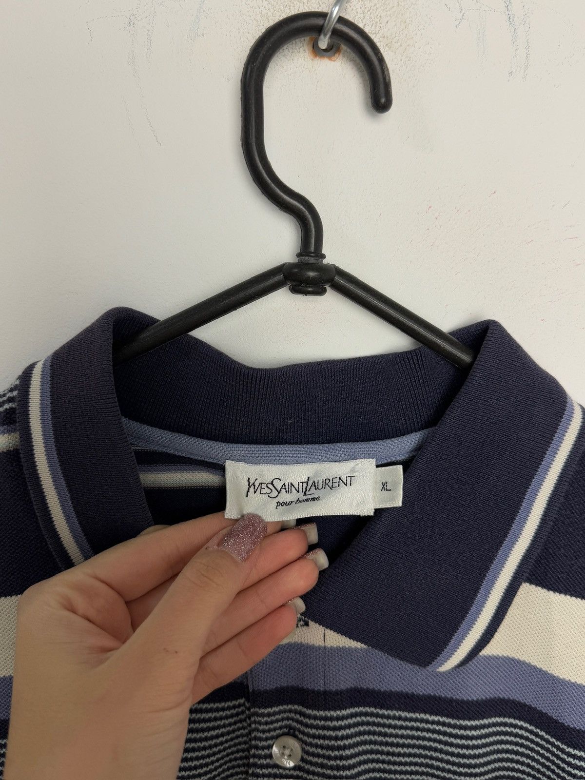 Yves Saint Laurent Yves Saint Laurent YSL T-Shirt Size US XL / EU 56 / 4 - 9 Thumbnail