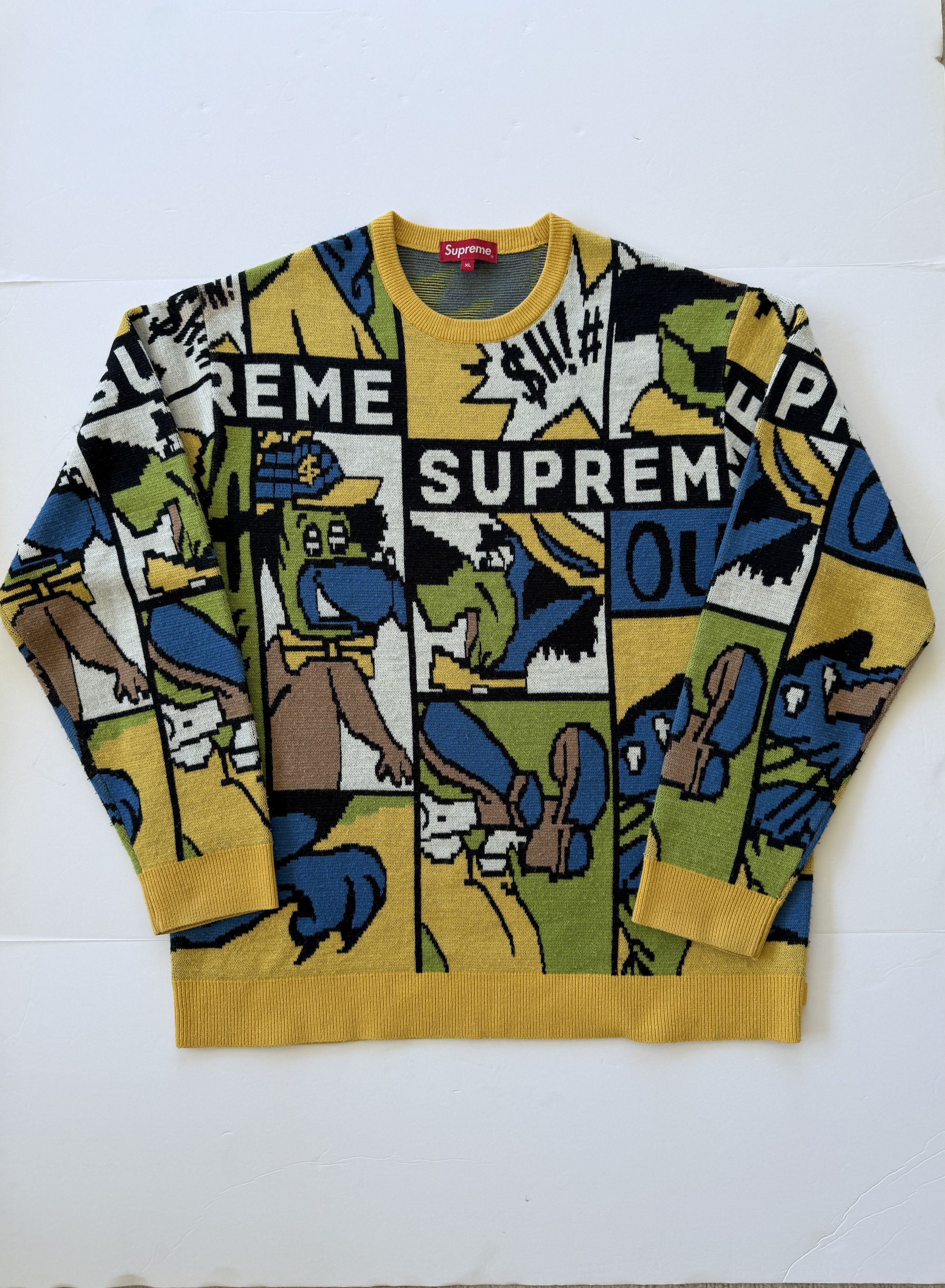 Supreme Nate Lowman x Supreme SS22 Sweater | Grailed