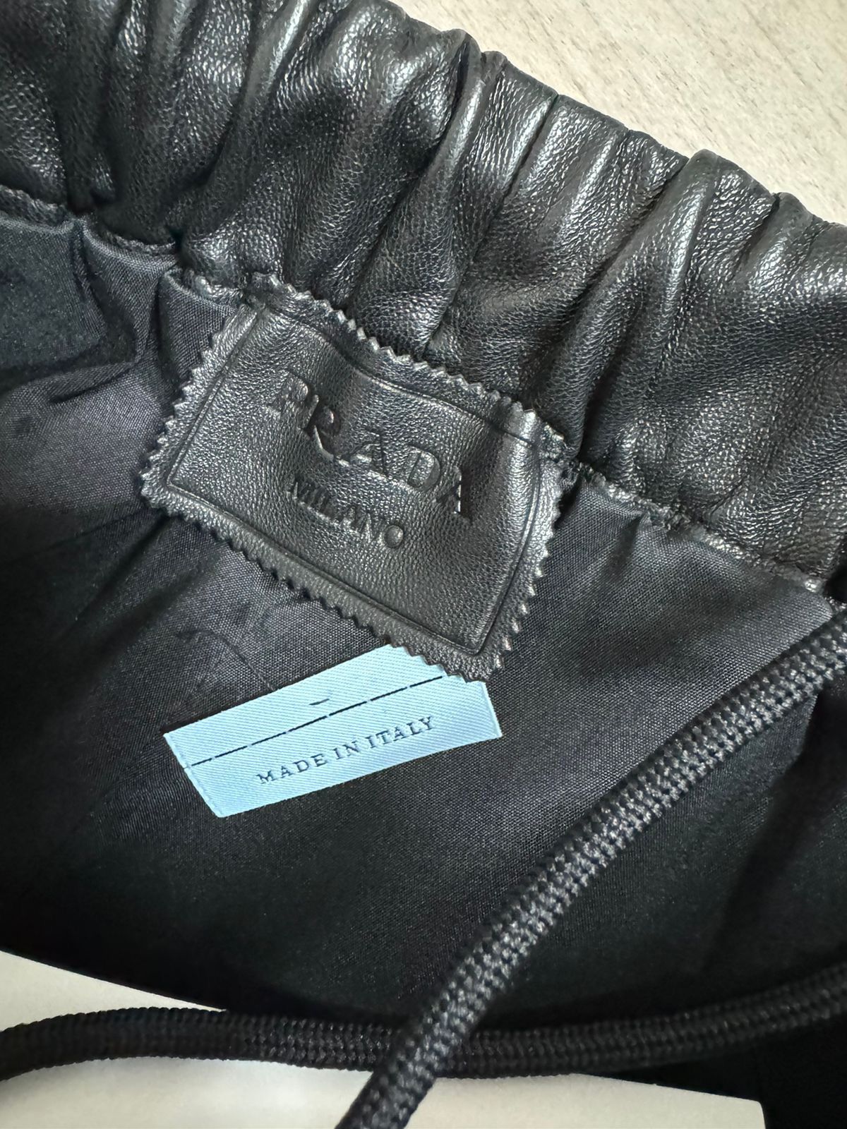 Prada $4.3k Prada Nappa leather joggers Size 26" / US 2 / IT 38 - 8 Thumbnail