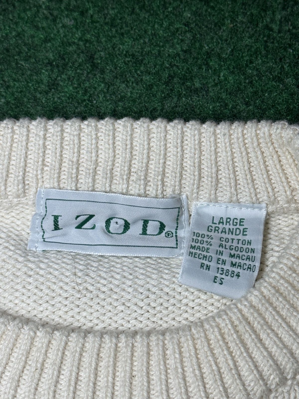 Izod Izod Golf Vintage Knit Sweater Crewneck Medium Golfing Size US M / EU 48-50 / 2 - 3 Thumbnail