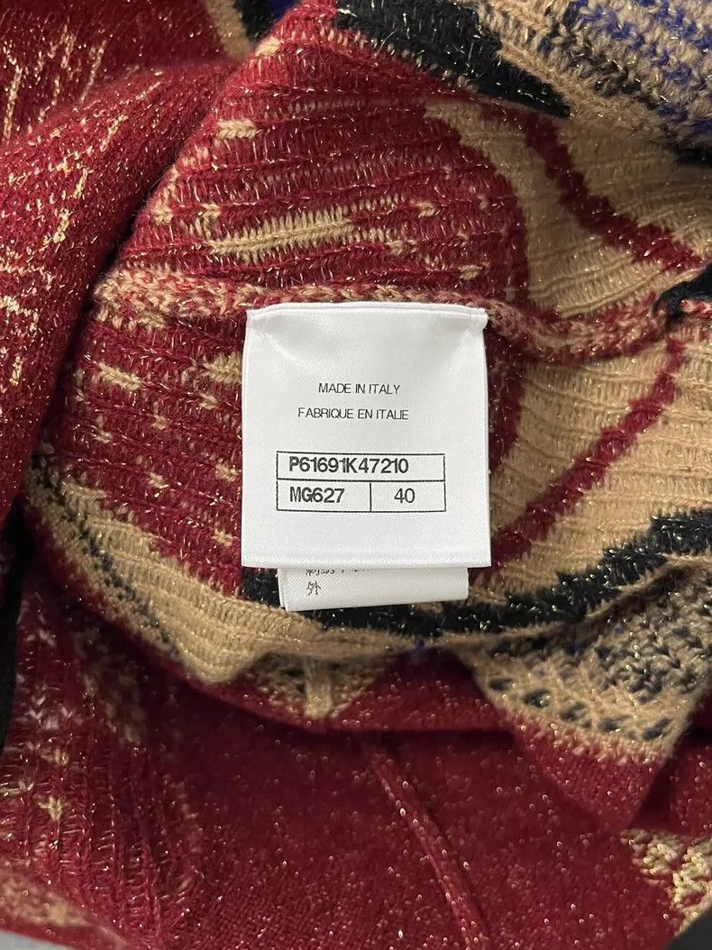 Chanel Chanel Egyptian series beetle printed cashmere long vest Size S / US 4 / IT 40 - 5 Thumbnail