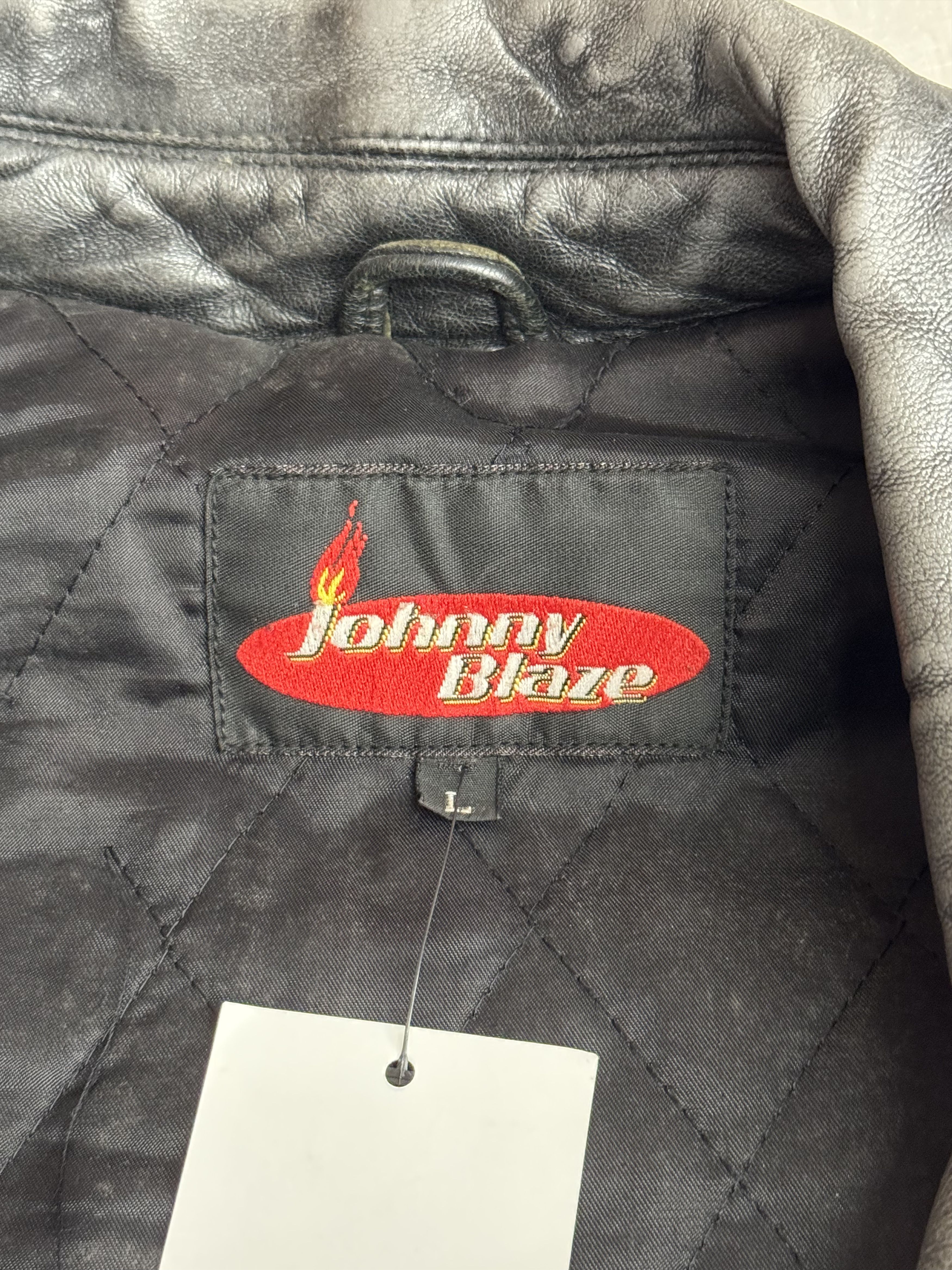 Other Vintage Leather Jacket Size US L / EU 52-54 / 3 - 3 Thumbnail