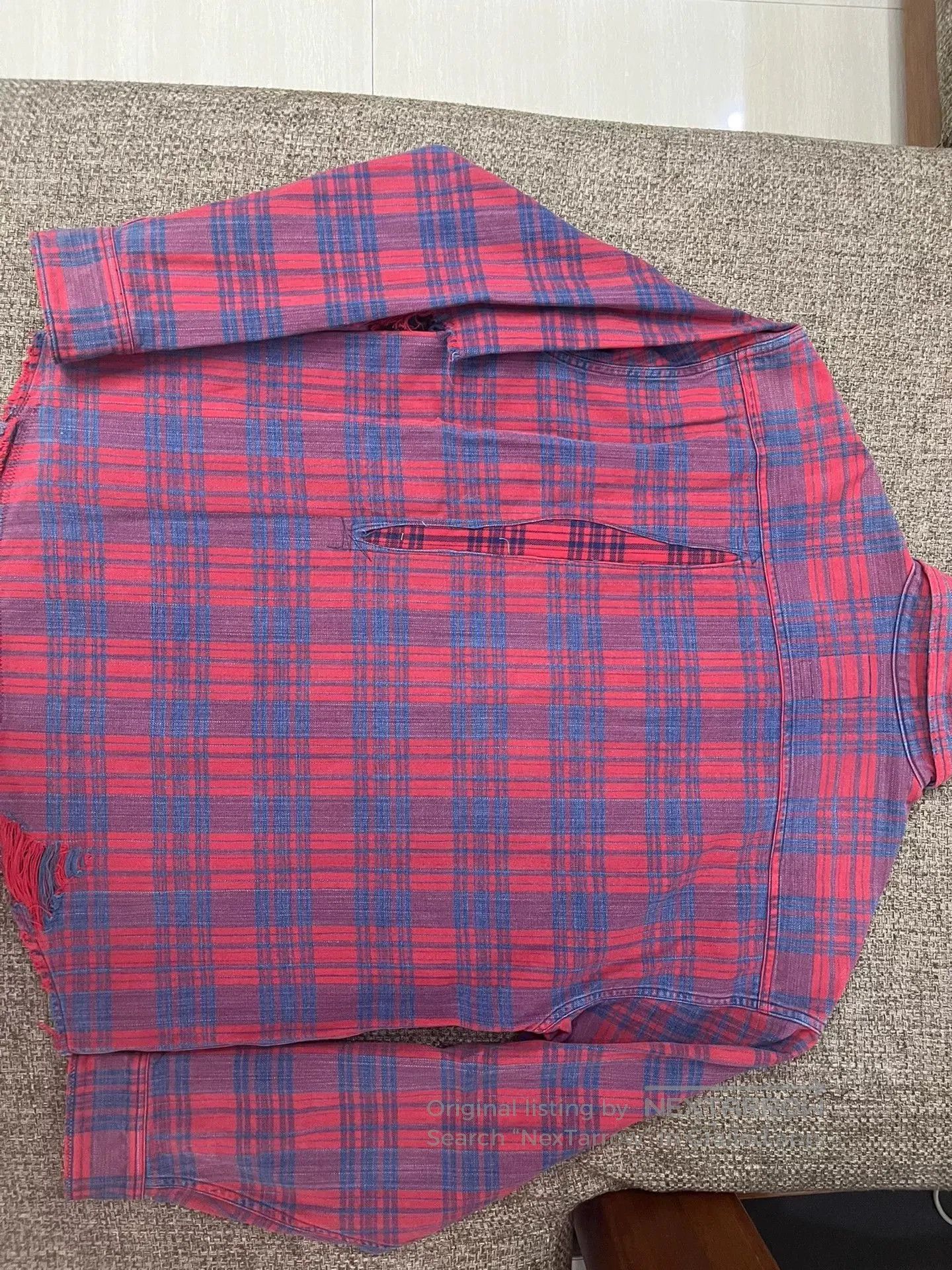 Visvim VISVIM Lumber Check Crash Shirt. Size US S / EU 44-46 / 1 - 3 Thumbnail