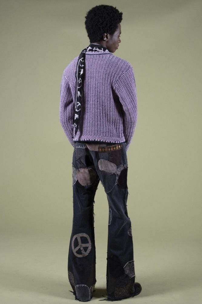 Kapital KAPITAL 14oz black denim flare jeans hippie insane remake Size US 34 / EU 50 - 12 Thumbnail