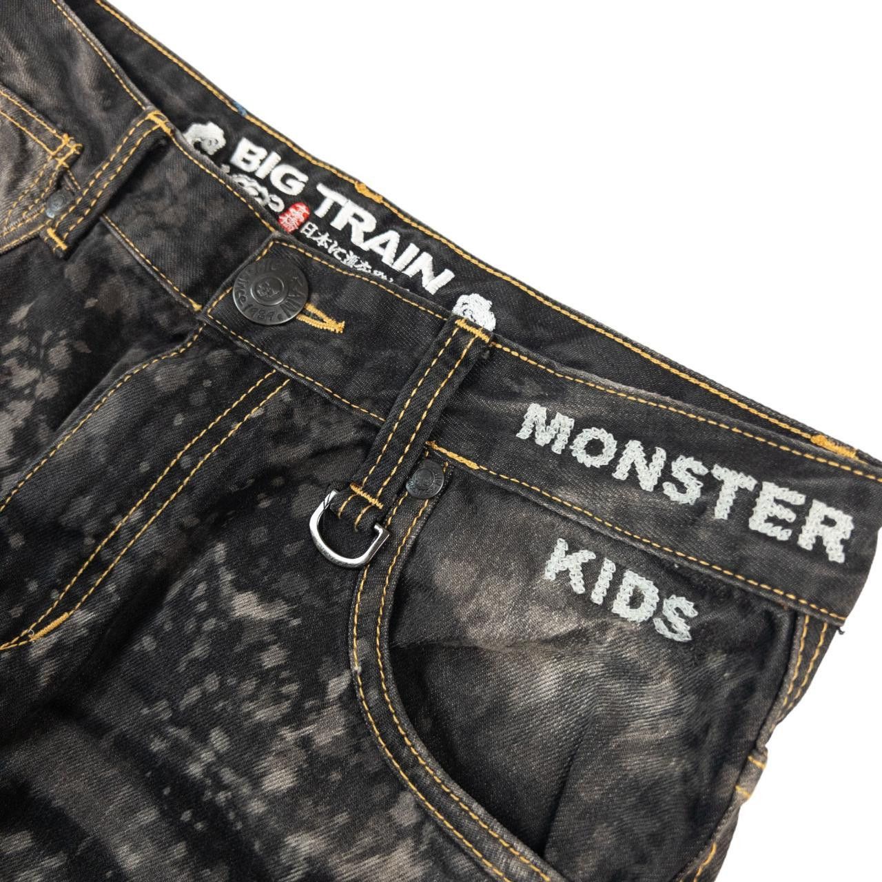 Other Vintage Big Train Embroidered Japanese Denim Jeans Size W32 Size US 32 / EU 48 - 5 Thumbnail