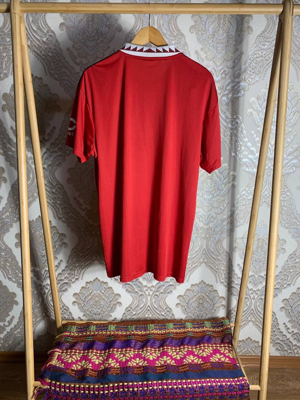 Adidas VINTAGE ADIDAS FC MANCHESTER UNITED ENGLAND SOCCER JERSEY Size US XL / EU 56 / 4 - 7 Thumbnail