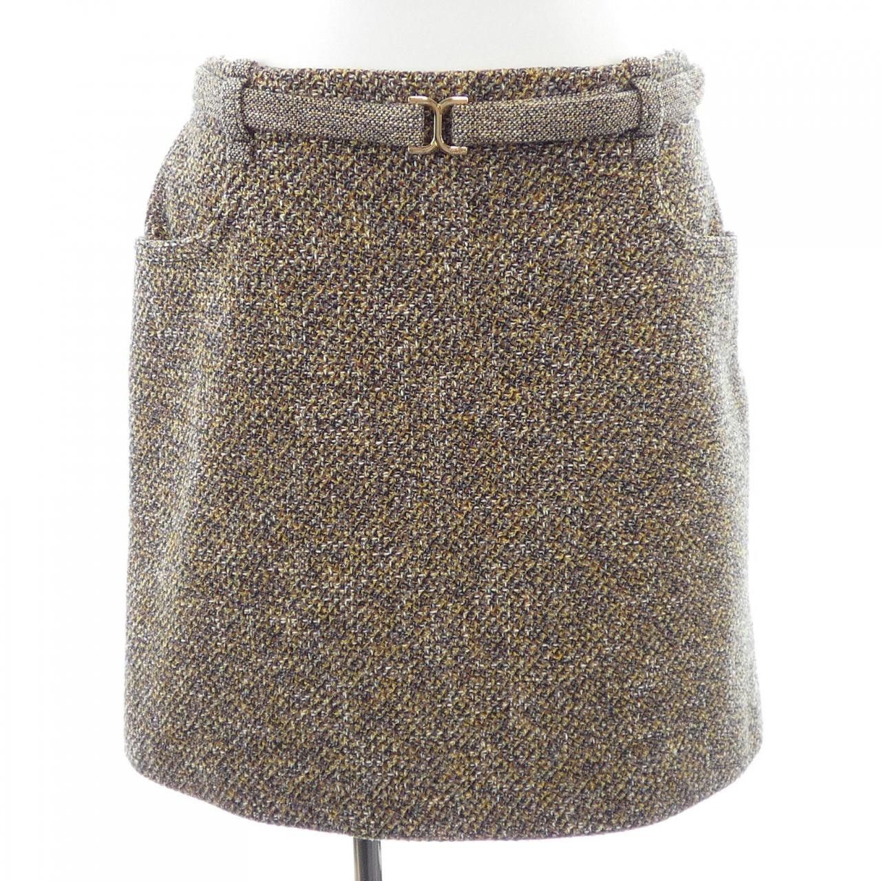 Chloe Chloe Chloe Skirt Textile Skirts CHC24SJU08777ZA38 DUTY FREE for USA Size ONE SIZE - 1 Thumbnail