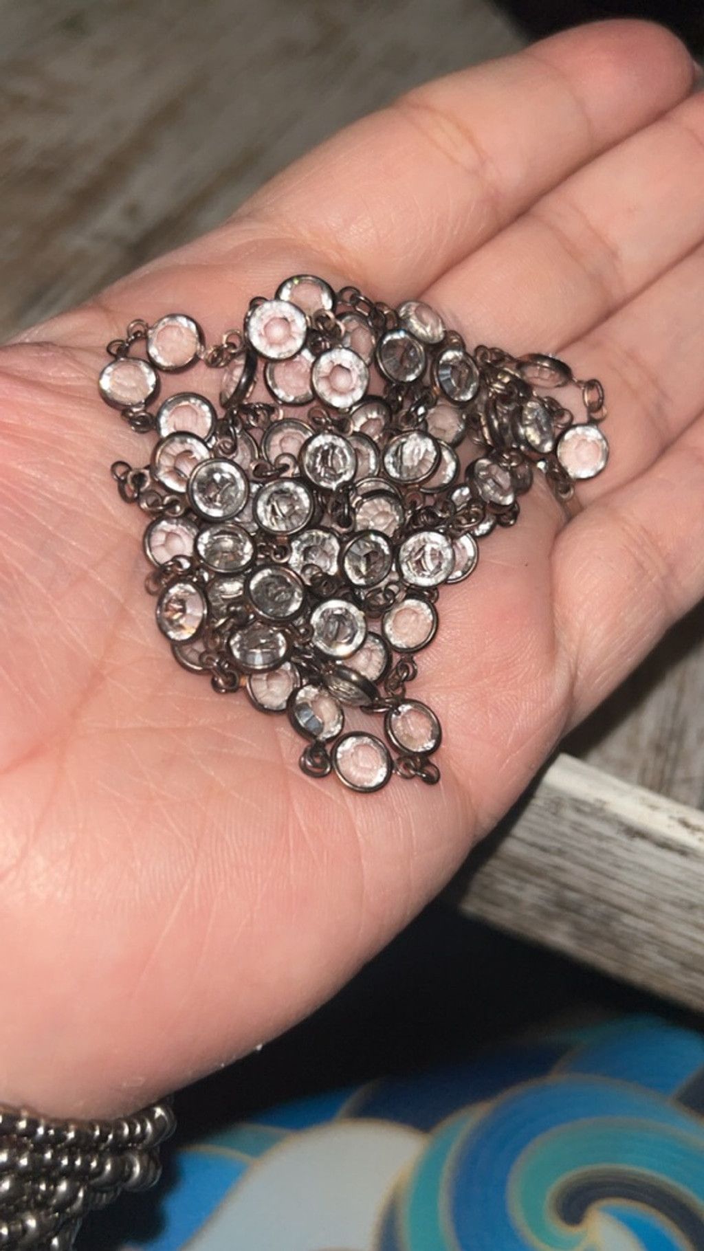 The Unbranded Brand Women's Unbranded Necklace One Size Silver Beaded Chain Size ONE SIZE - 4 Thumbnail