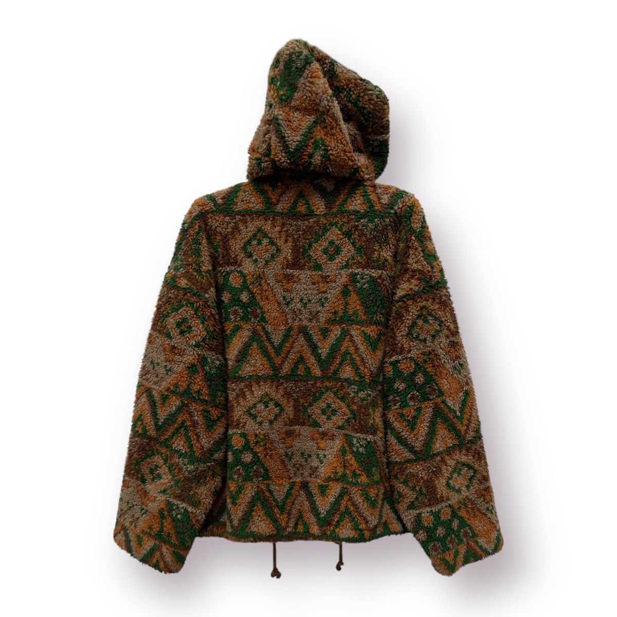 Japanese Brand 🔥 Japanese Abstract indiana motive fleece zipper Jacket - L Size US L / EU 52-54 / 3 - 15 Thumbnail