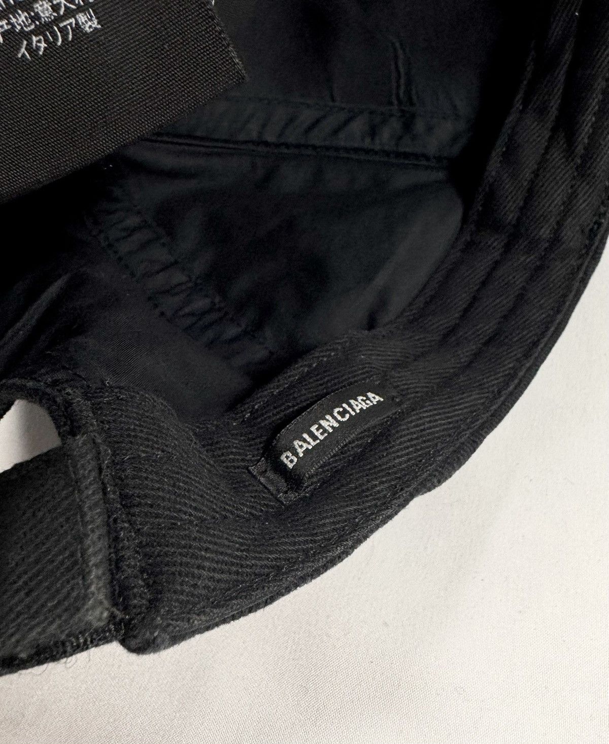 Balenciaga FW19 Balenciaga ‘Gold Signature’ Embroidery Cap Size ONE SIZE - 4 Thumbnail